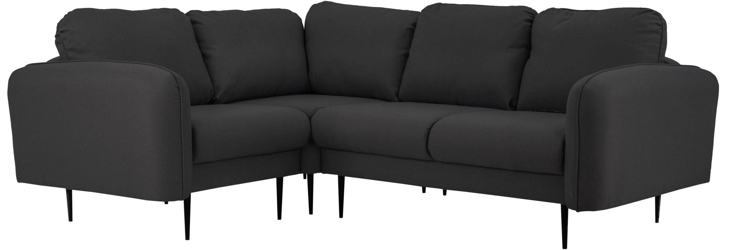 Home affaire Ecksofa "Skidi L-Form" mit losen Rückenkissen und Keder oben a günstig online kaufen