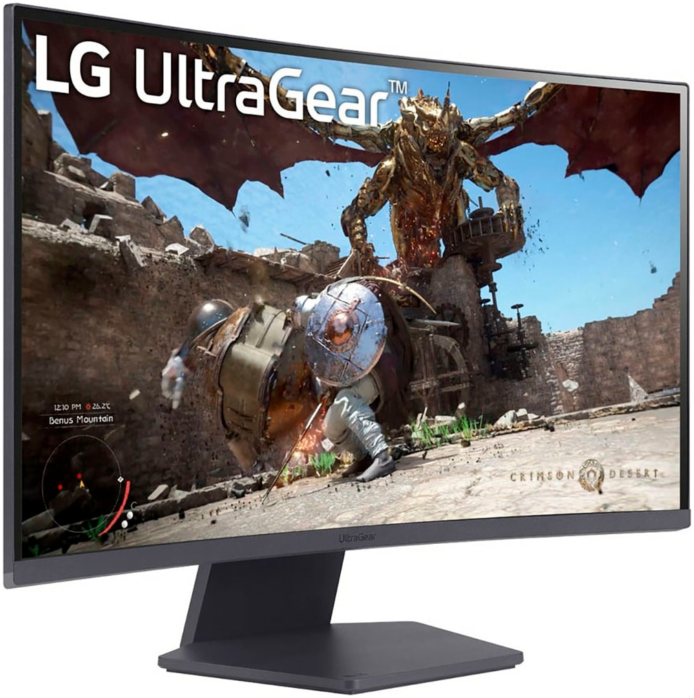LG Curved-Gaming-Monitor »27GS60QX«, 68 cm/27 Zoll, 2560 x 1440 px, Quad HD, 1 ms Reaktionszeit, 180 Hz