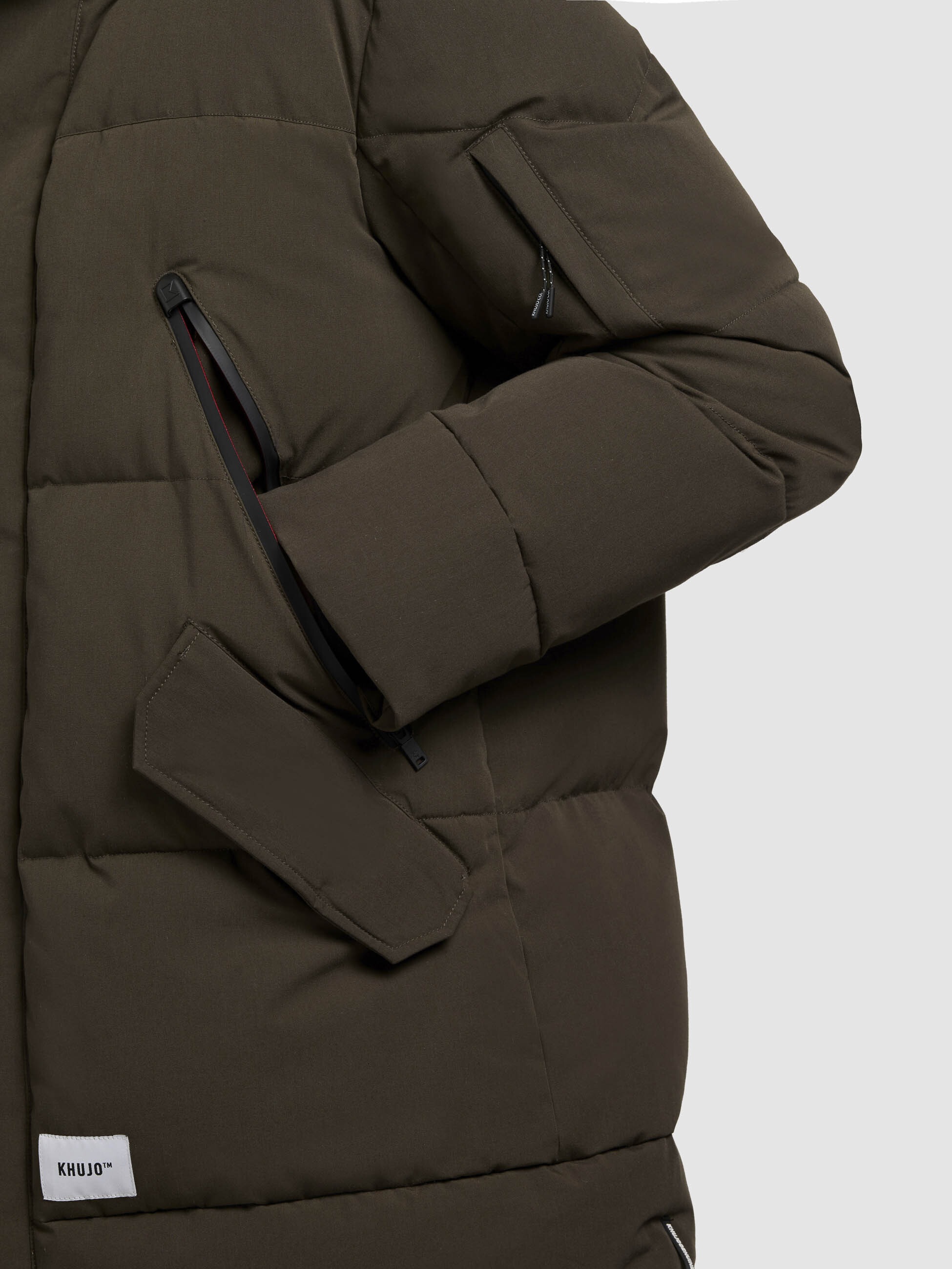 khujo Steppjacke »KANF«, mit Kapuze