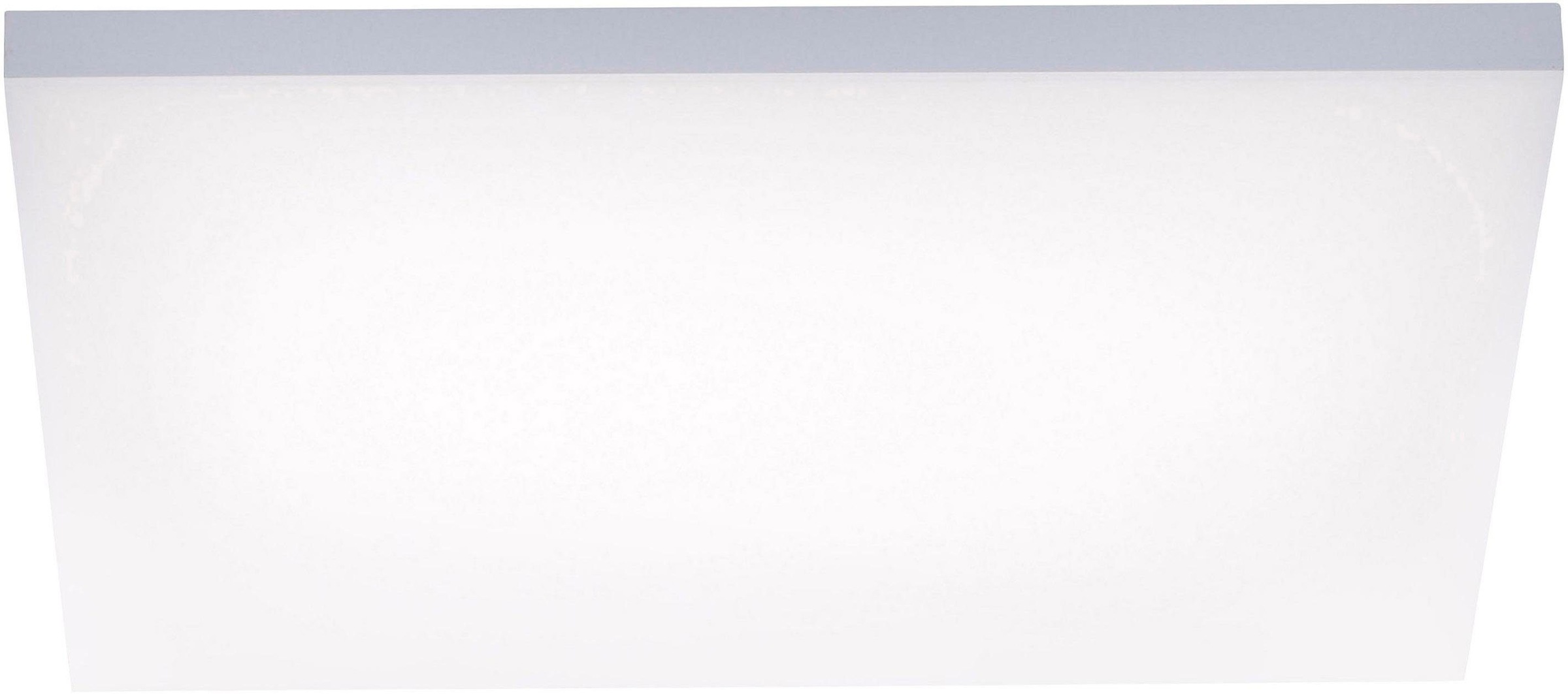 Paul Neuhaus Deckenleuchte FRAMELESS, LED-Board, Warmweiß-Neutralweiß-Tageslichtweiß, LED Panel mit Farbtemperaturregelung (warmweiß-tageslichtweiß), rahmenlos und quadratisch, Dimmbar über Funkfernbedienung