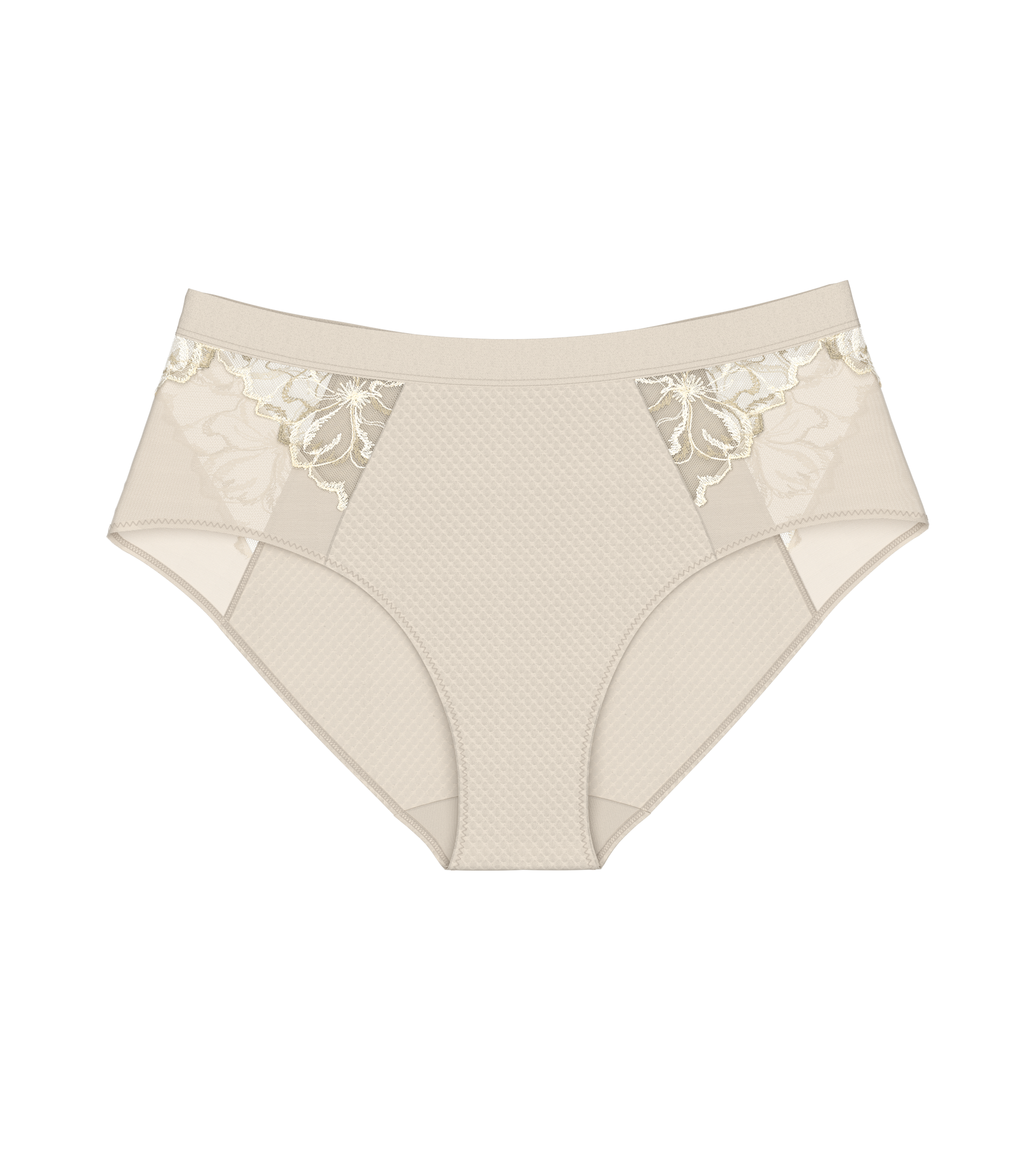 Triumph Maxislip "Wild Azalea Florale", Spitze, hochgeschnitten, Satin-Einf günstig online kaufen
