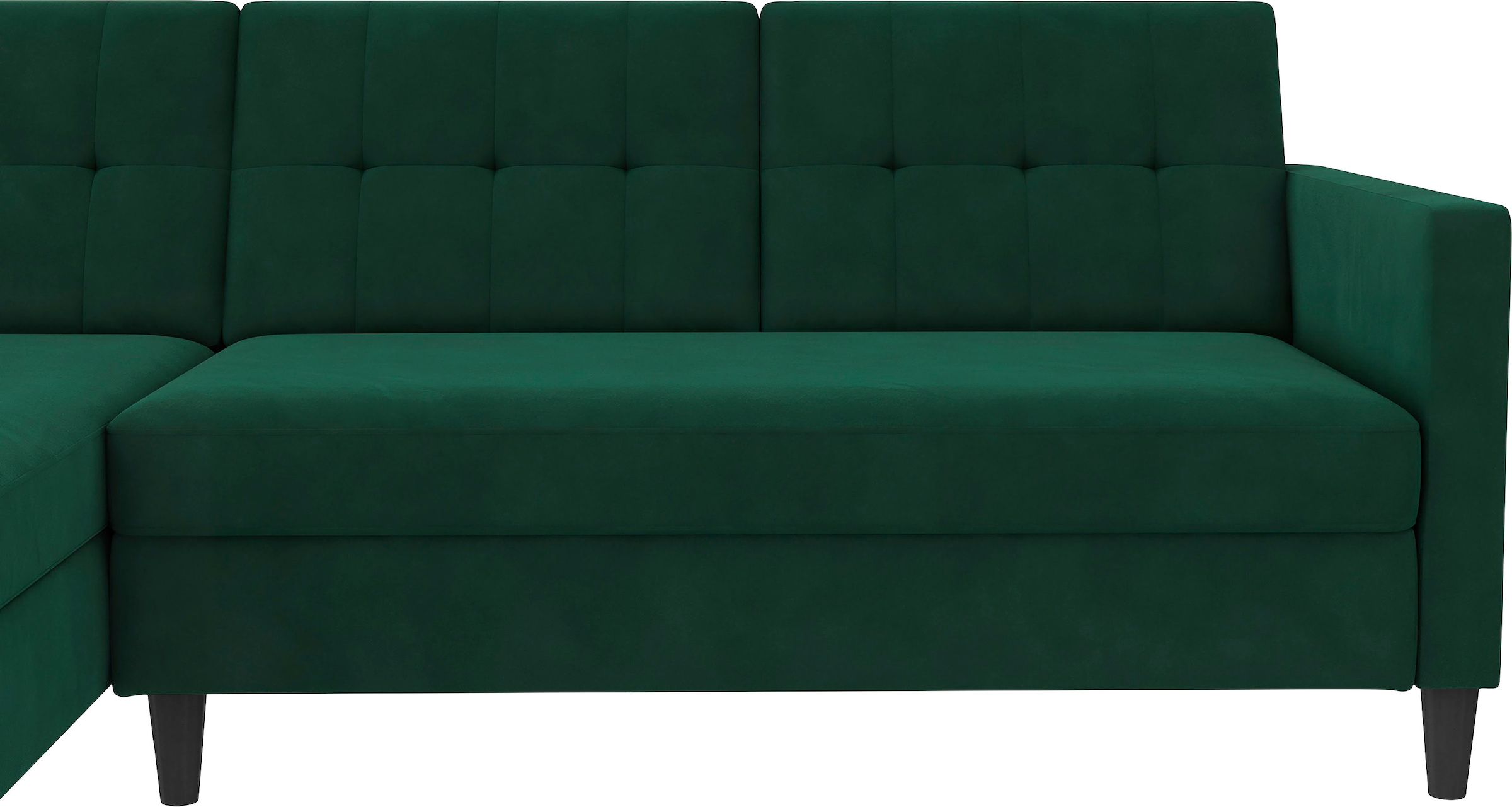 Dorel Home Ecksofa »Hartford II«, mit Bettfunktion und Stauraum, Recamiere beidseitig montierbar