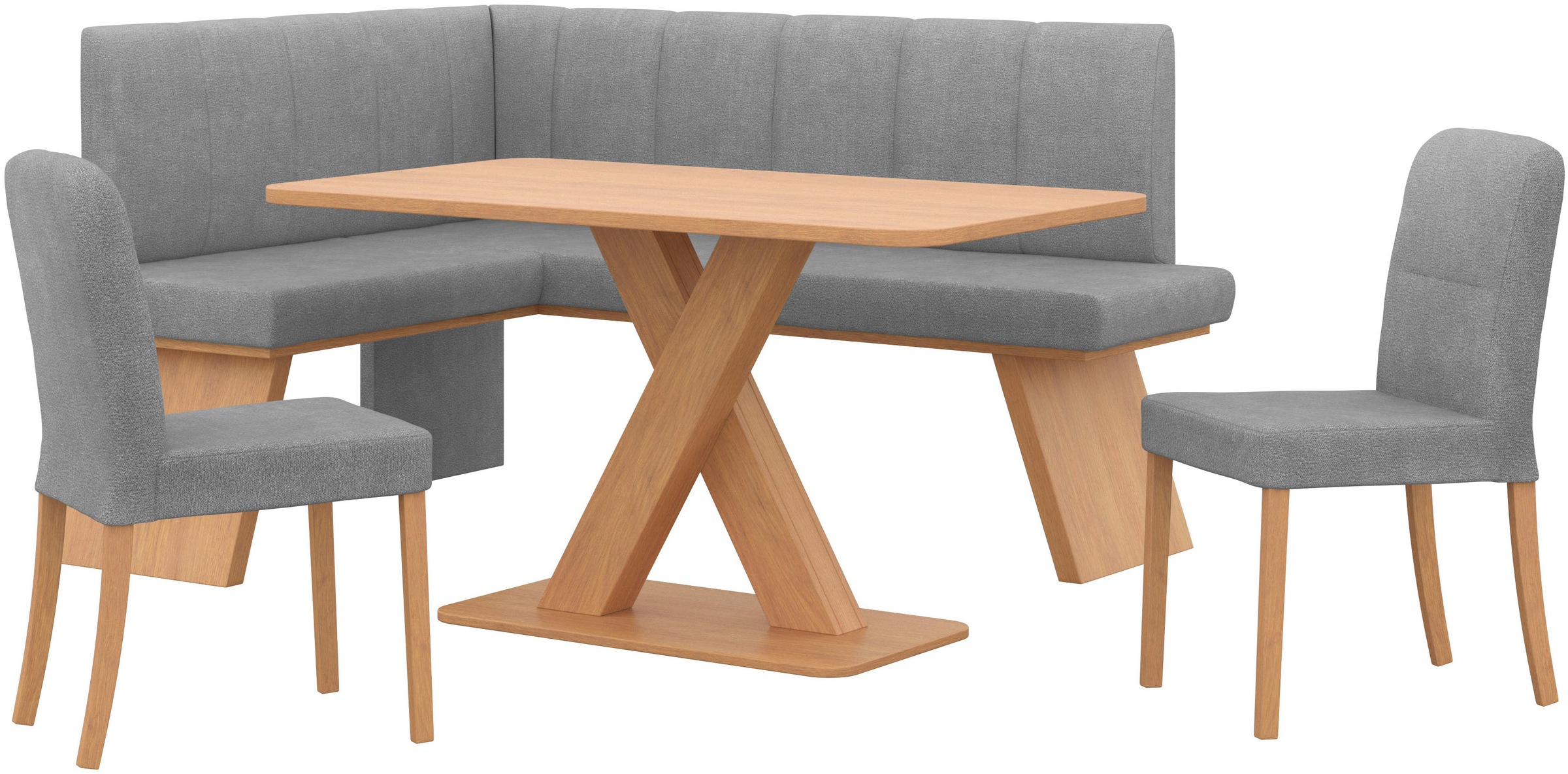 OTTO home Eckbankgruppe "Nina" Set, 4er, 4 Stk. tlg. Sitzgruppe Esszimmer S günstig online kaufen