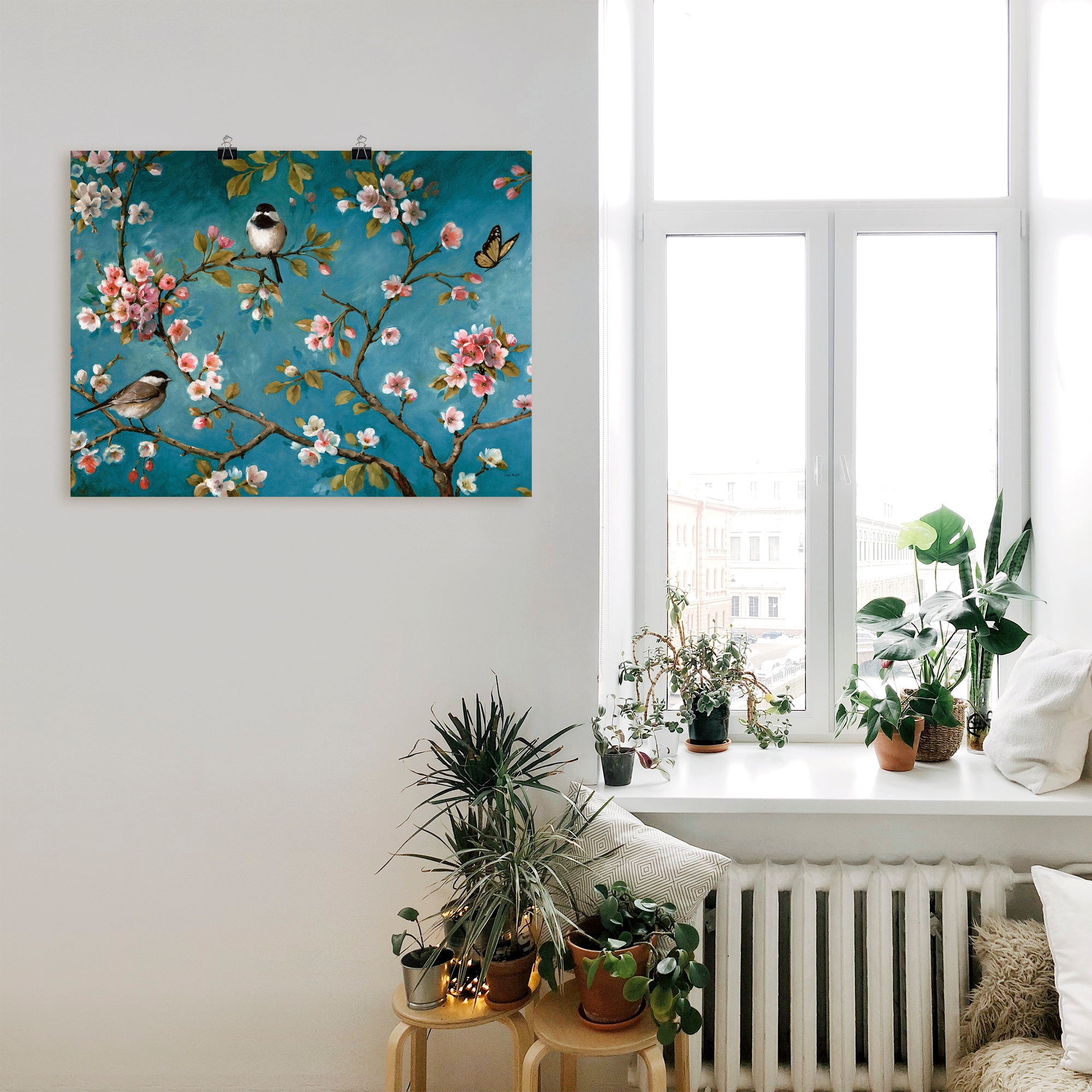 Artland Wandbild »Blüte I«, Blumen, (1 St.), als Leinwandbild, Poster, Wandaufkleber in verschied. Größen