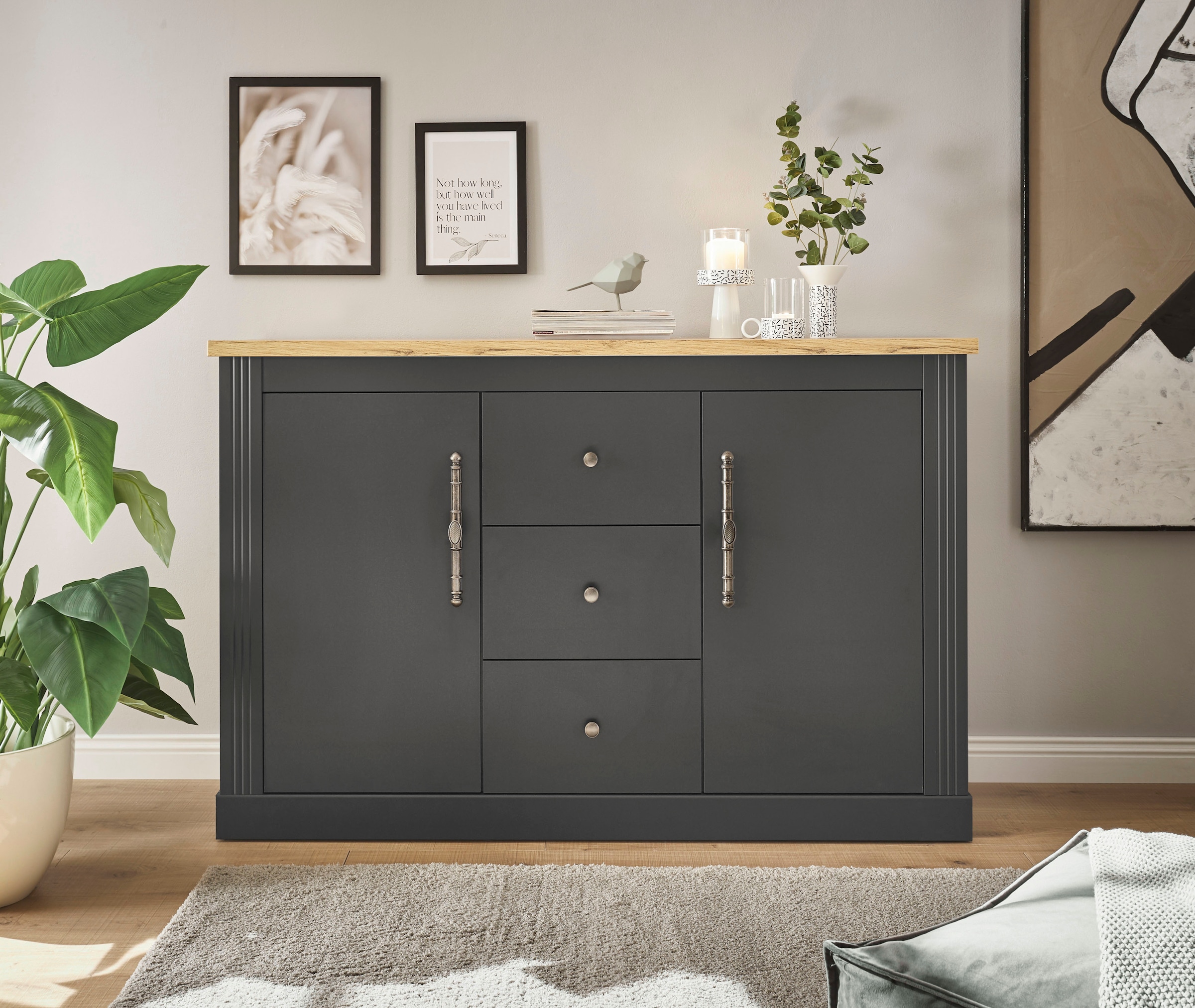 Home affaire Sideboard "WESTMINSTER", Breite ca. 146 cm günstig online kaufen