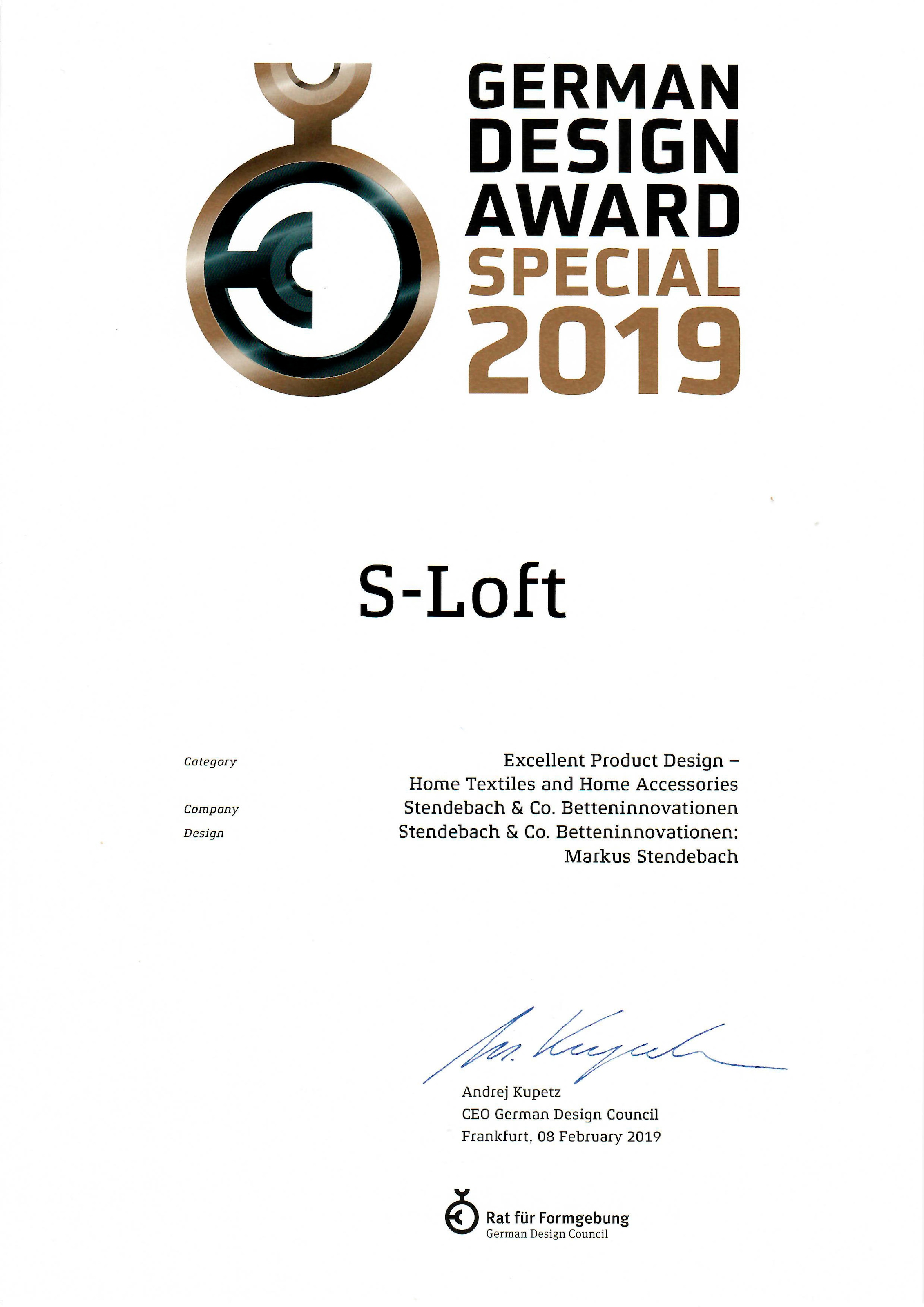 normal, BAUR bestellen »S-Loft St.), Stendebach S-Loft-Füllung 100% (1 Baumwolle, Bettdecke«, Kunstfaserbettdecke supersofter mit | Bezug