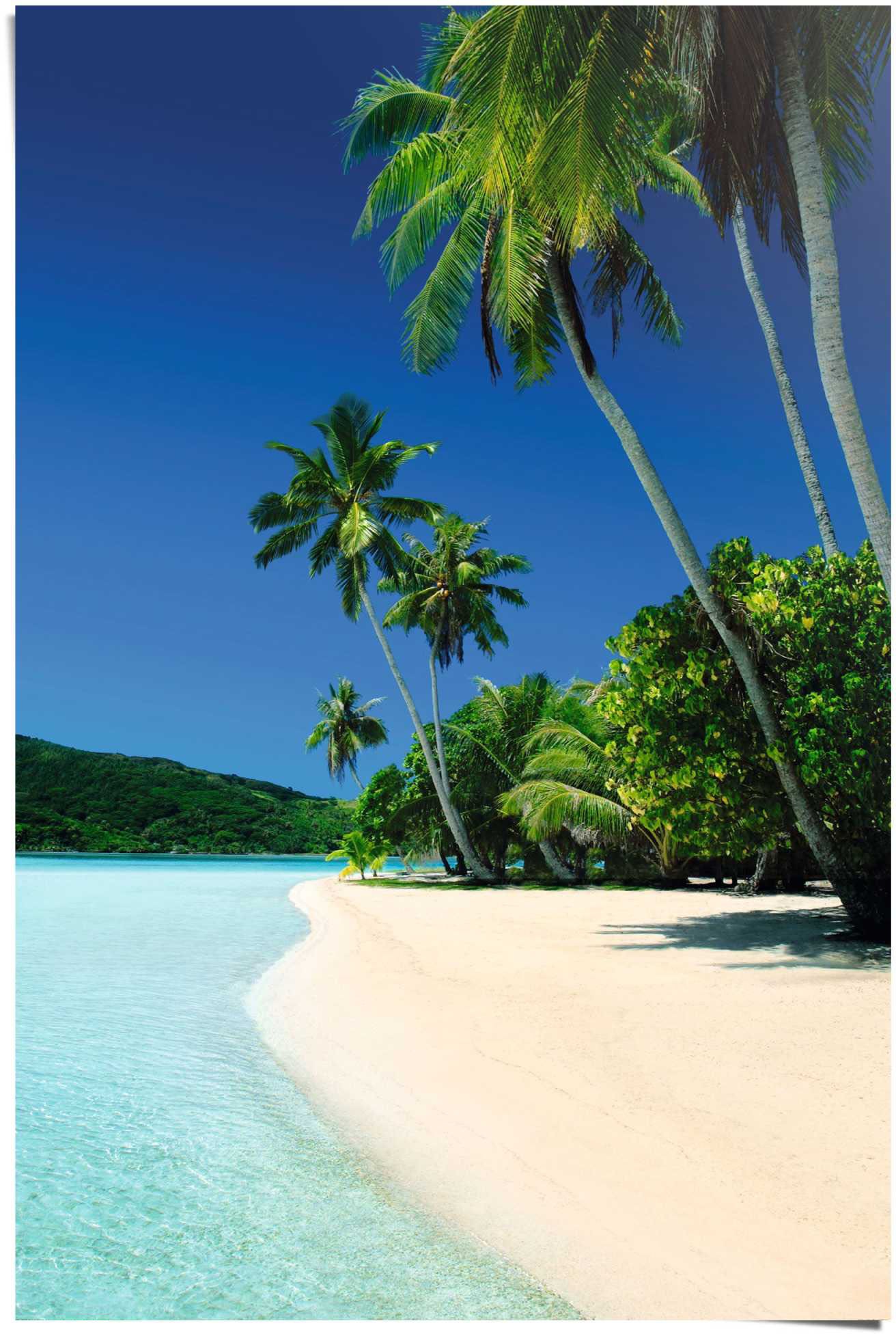 Reinders Poster "Traum Strand" 1 Stk. tlg. günstig online kaufen