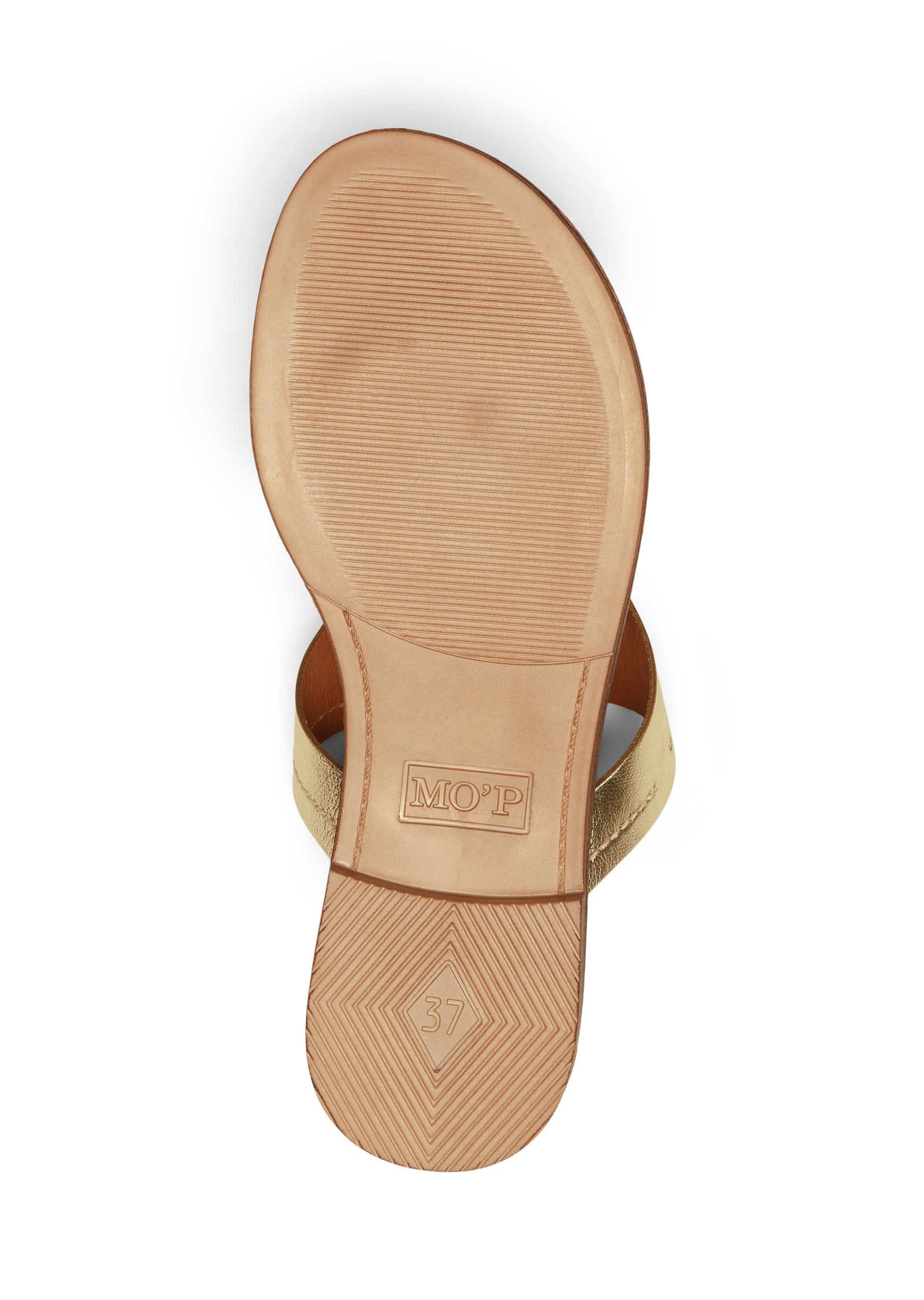 Marc O'Polo Sandale »mit Champagner-Metallic-Glanz«