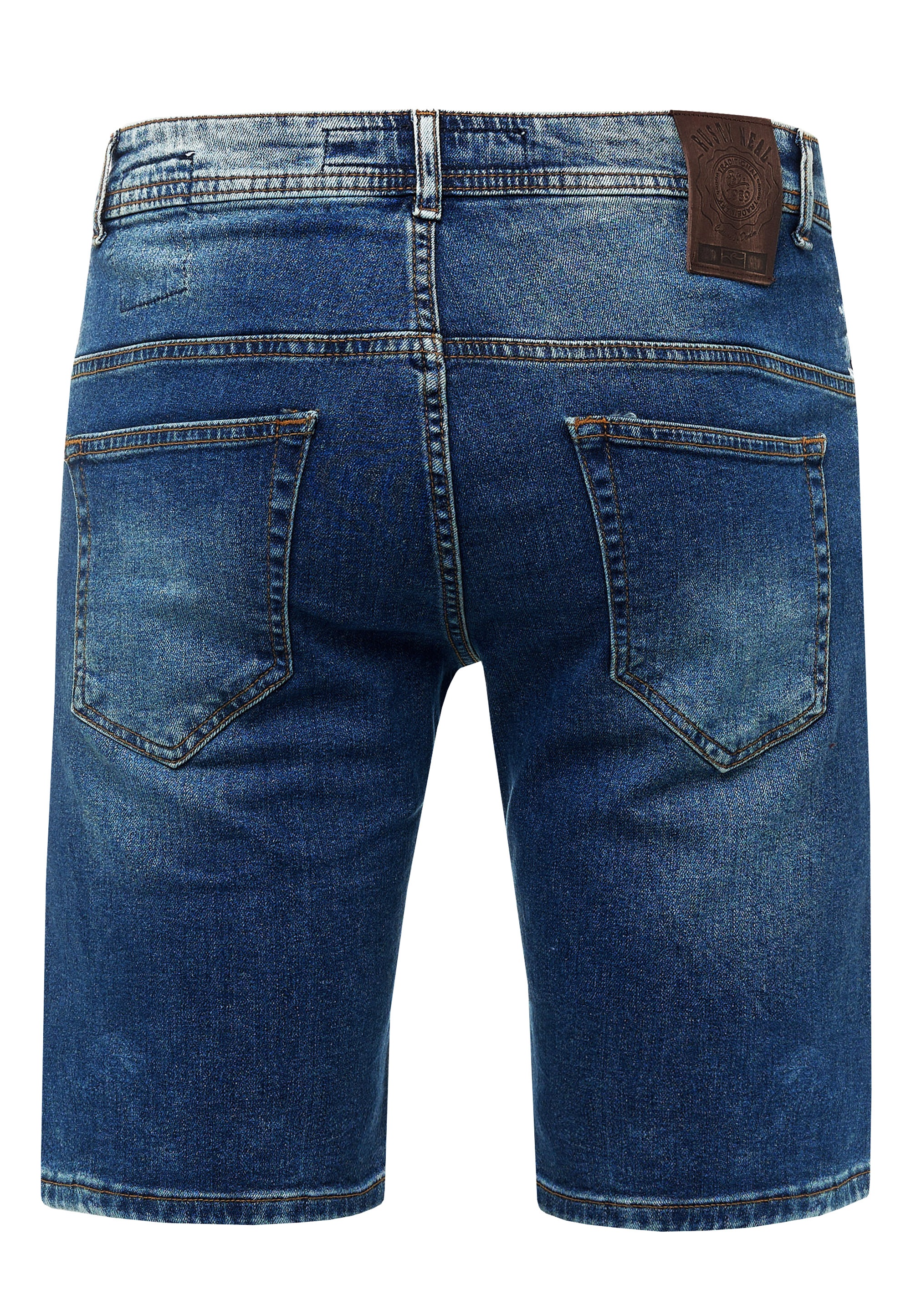 Rusty Neal Shorts »Navito«, mit coolen Used-Details