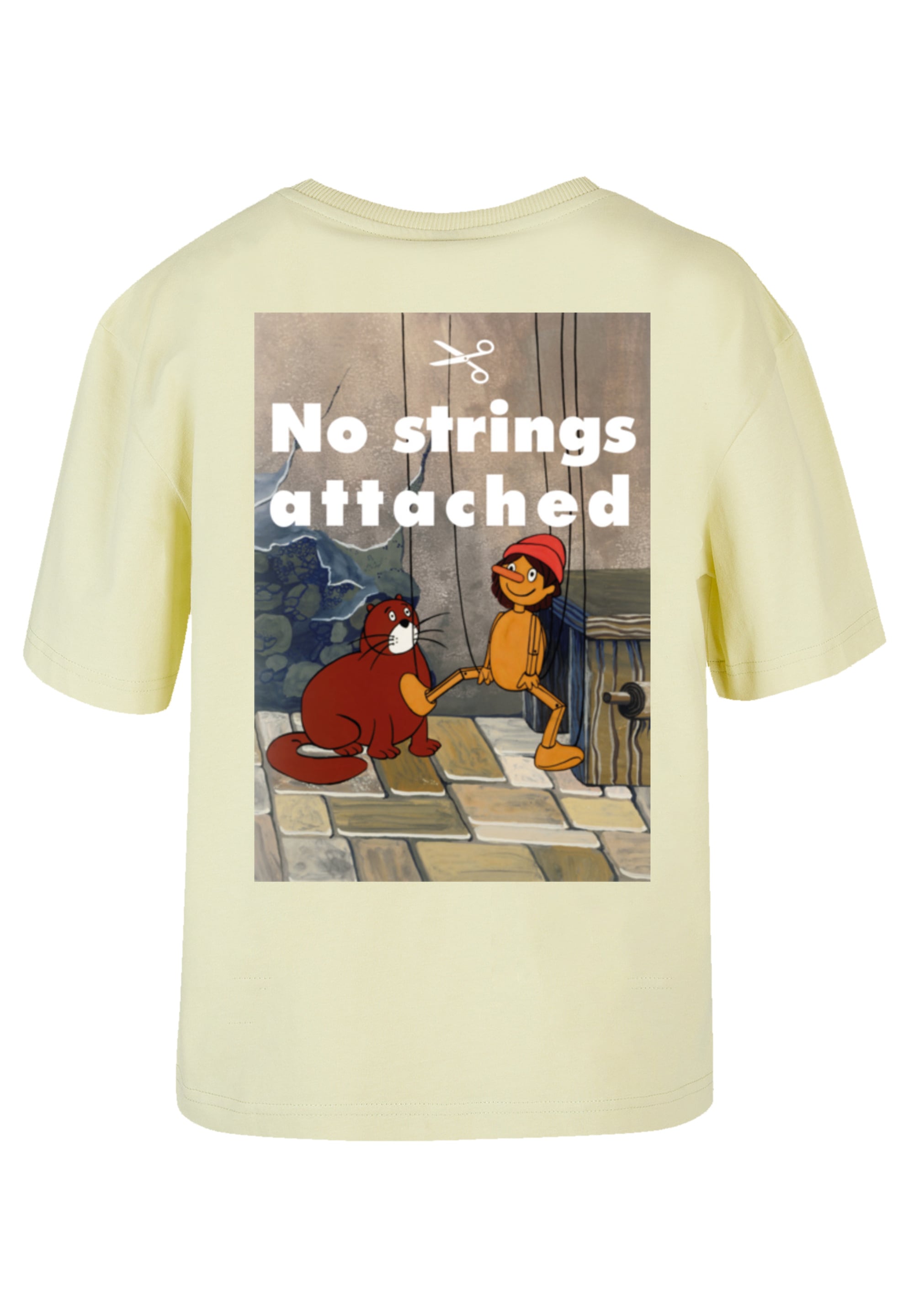 F4NT4STIC T-Shirt "Pinocchio No Strings Attached", Retro, Heroes of Childho günstig online kaufen