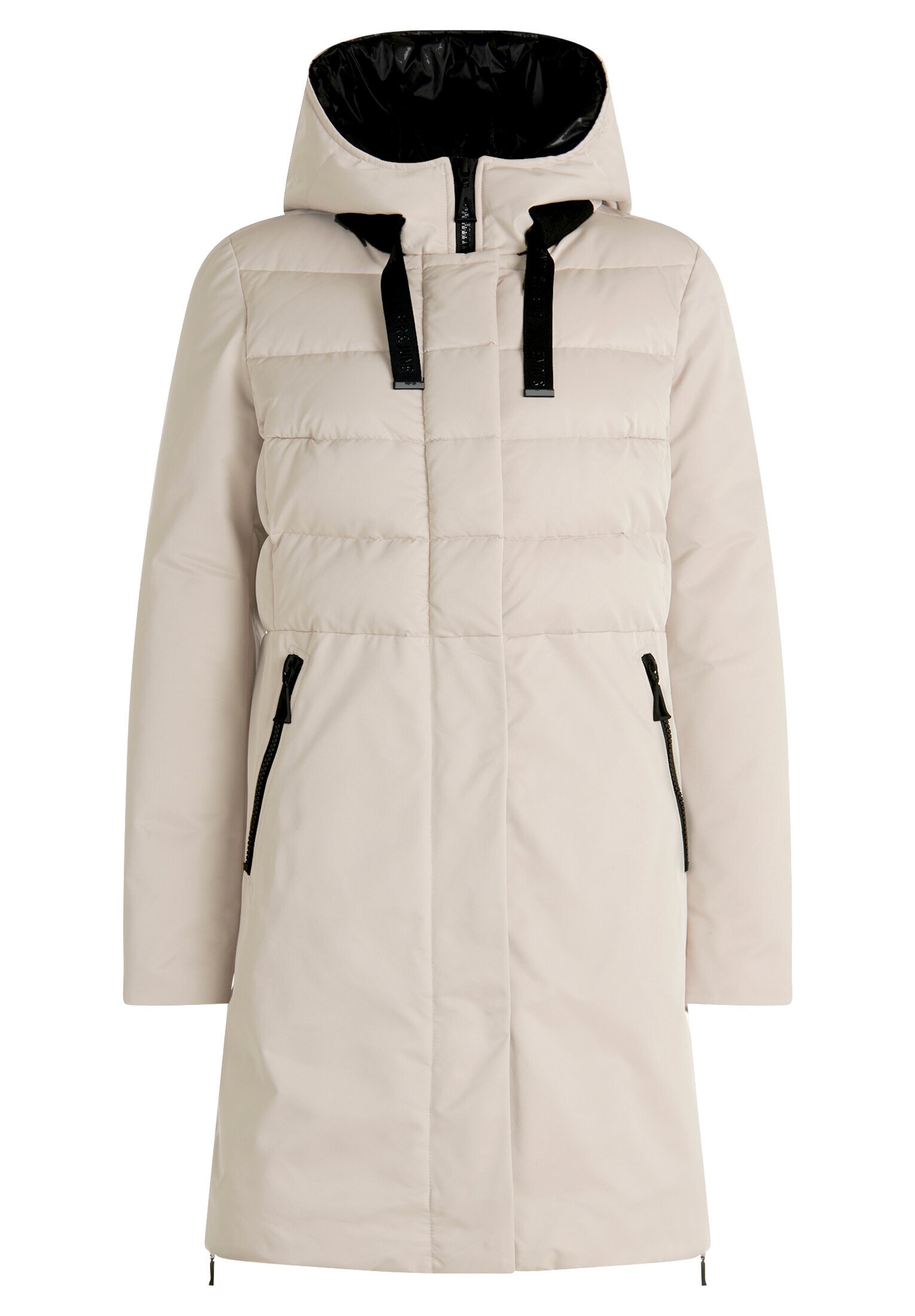 Amber & June Winterjacke »Damen Kunstdaune« mit Kapuze
