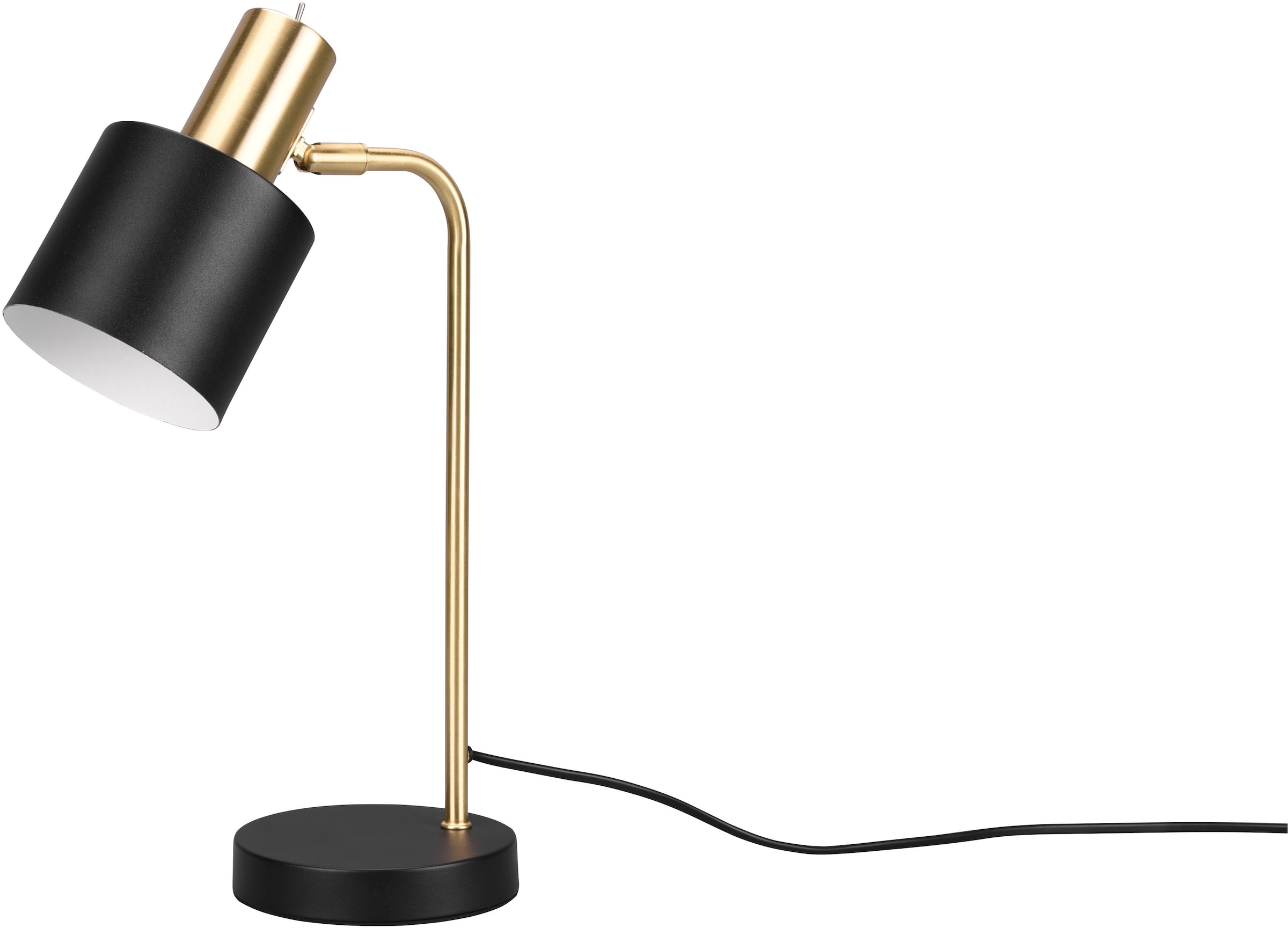 TRIO Leuchten Schreibtischlampe »Adam«, 1 BAUR flammig-flammig, exkl 43cm, Kippschalter max 10W, Tischleuchte am 1xE14 | Metallschirm