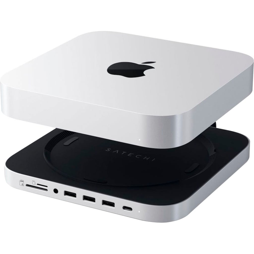 Satechi Laptop-Adapter »STAND & HUB FOR MAC MINI WITH SSD ENCLOSURE«