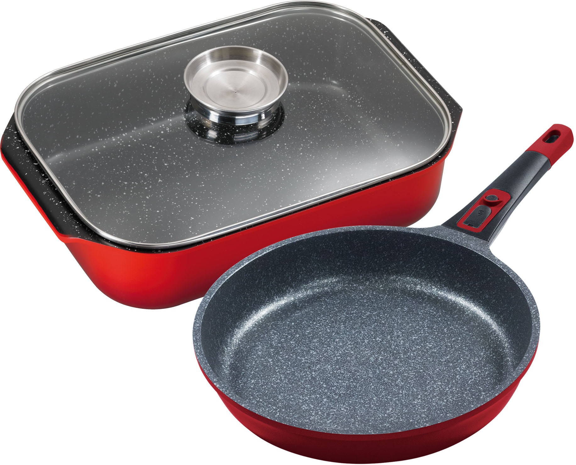 KING Bräter Set, 3 Stk. tlg. Aluminiumguss günstig online kaufen