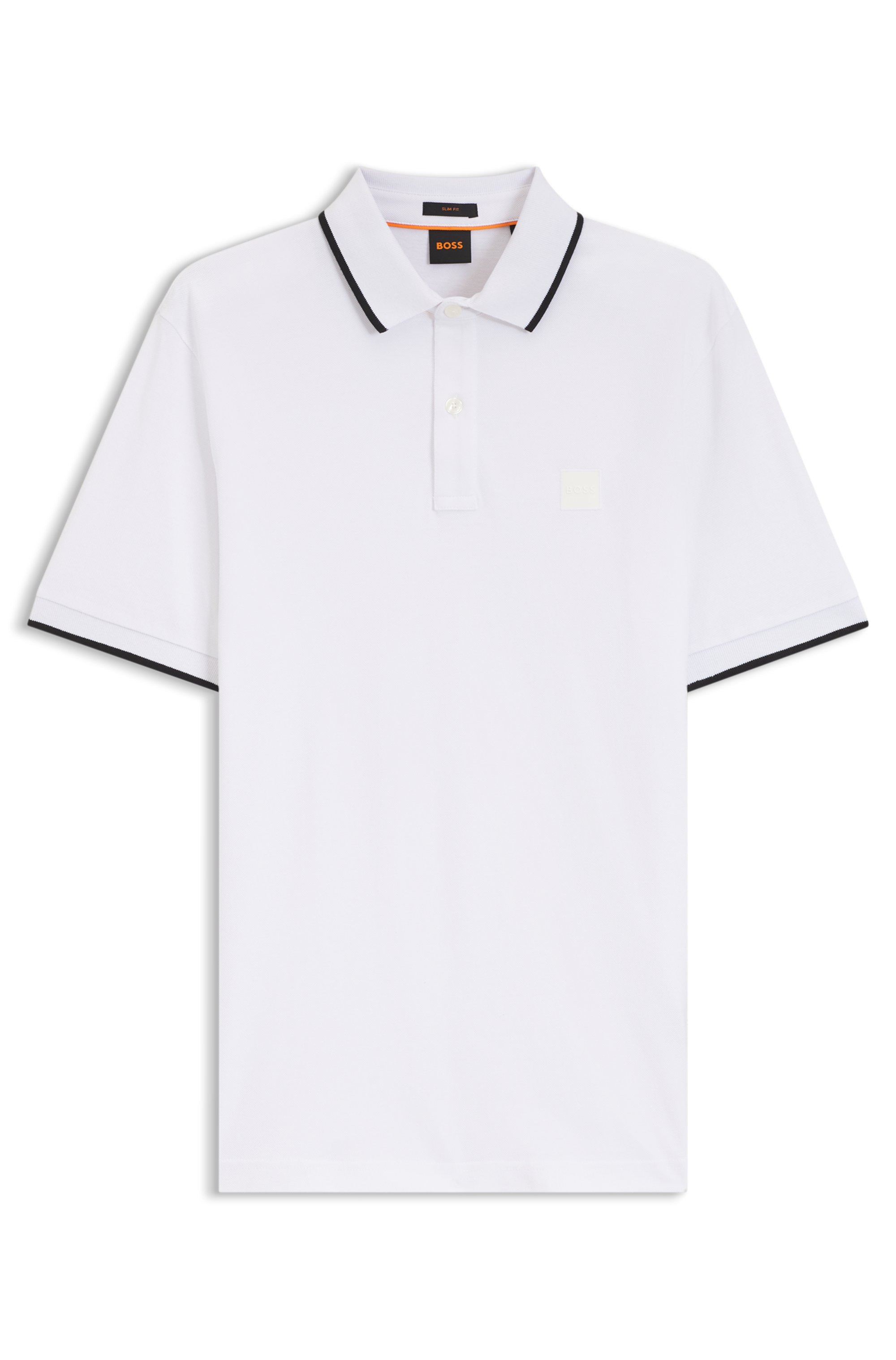 BOSS ORANGE Poloshirt »Passertip« mit BOSS Logo-Badge