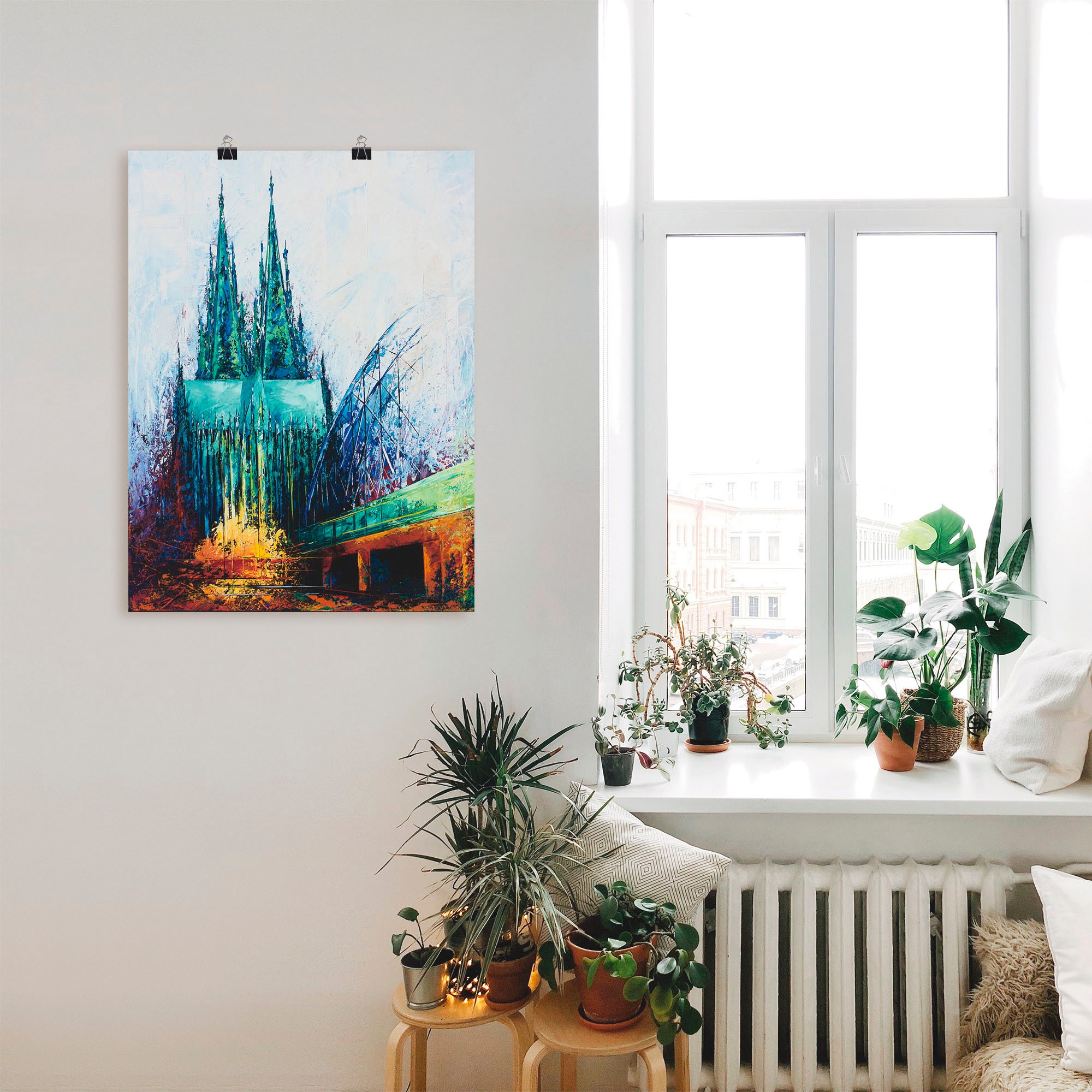 Artland Wandbild »Kölner Dom«, Deutschland, (1 St.), als Leinwandbild, Poster in verschied. Größen