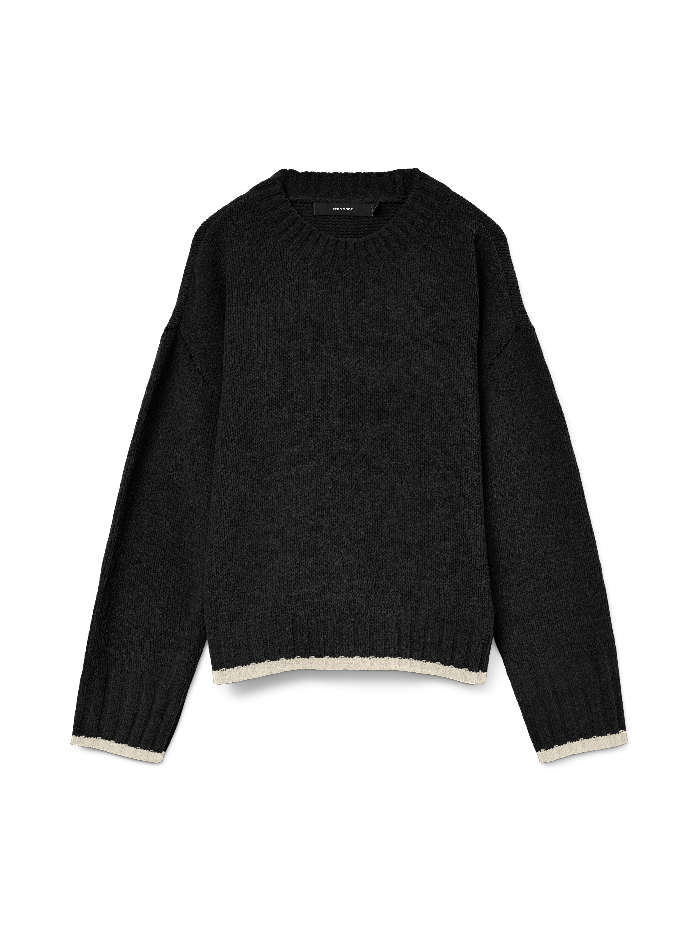 Vero Moda Strickpullover »VMSHADOW LS O-NECK PULLOVER BOO«