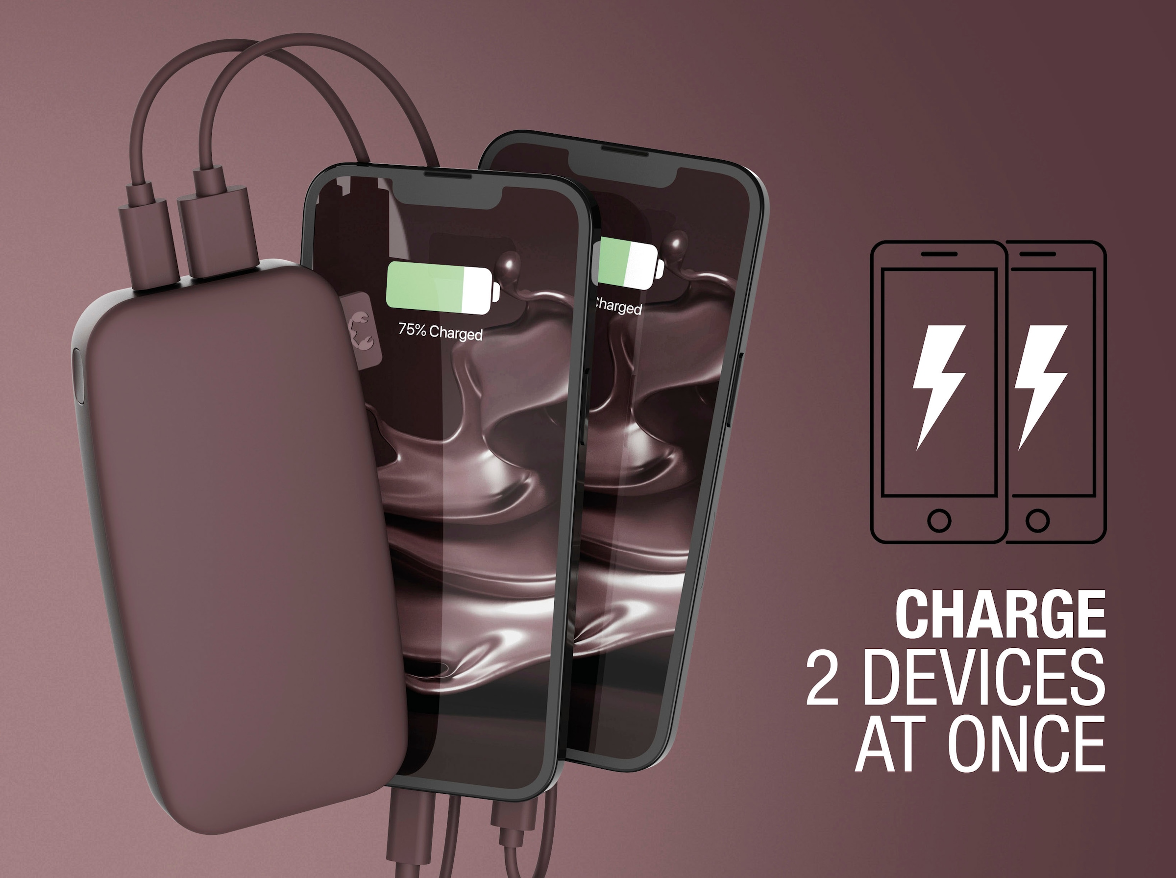 Fresh´n Rebel Powerbank »Power Pack 12000mAh mit USB-C, Ultra Fast Charge & 20W PD«