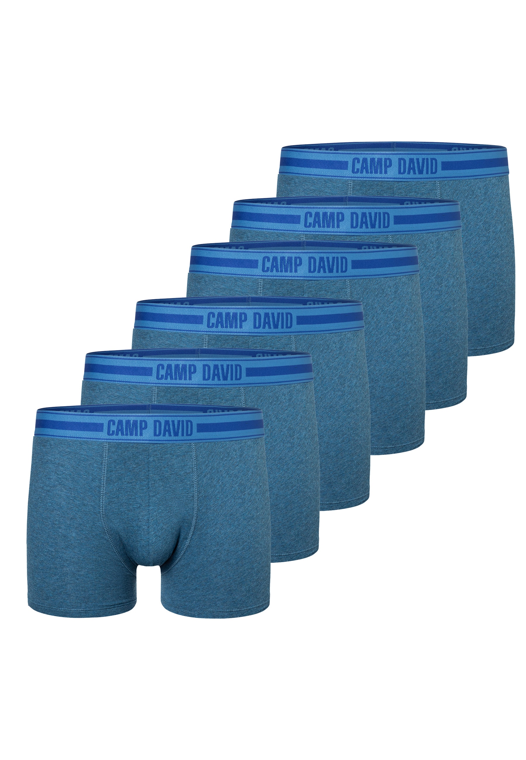 CAMP DAVID "Boxershorts 6er Pack" günstig online kaufen