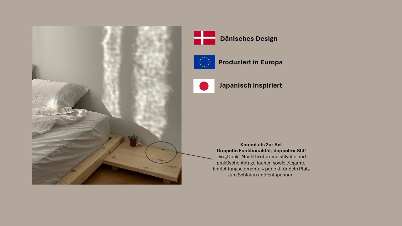 Karup Design Nachttisch »Dock«