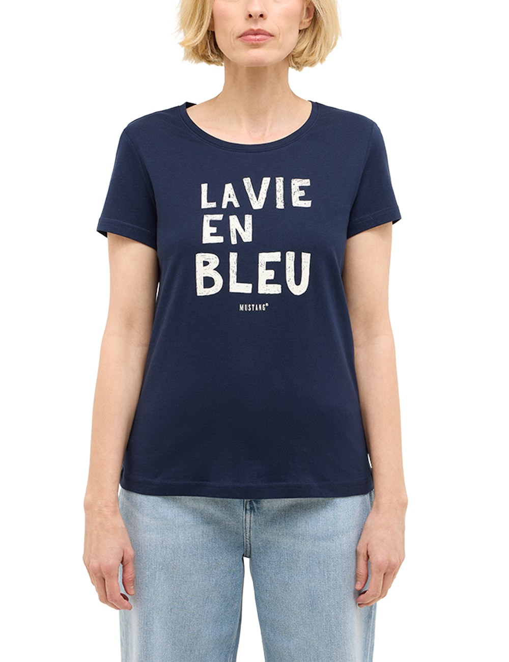 MUSTANG Kurzarmshirt »Damen Style Alma«