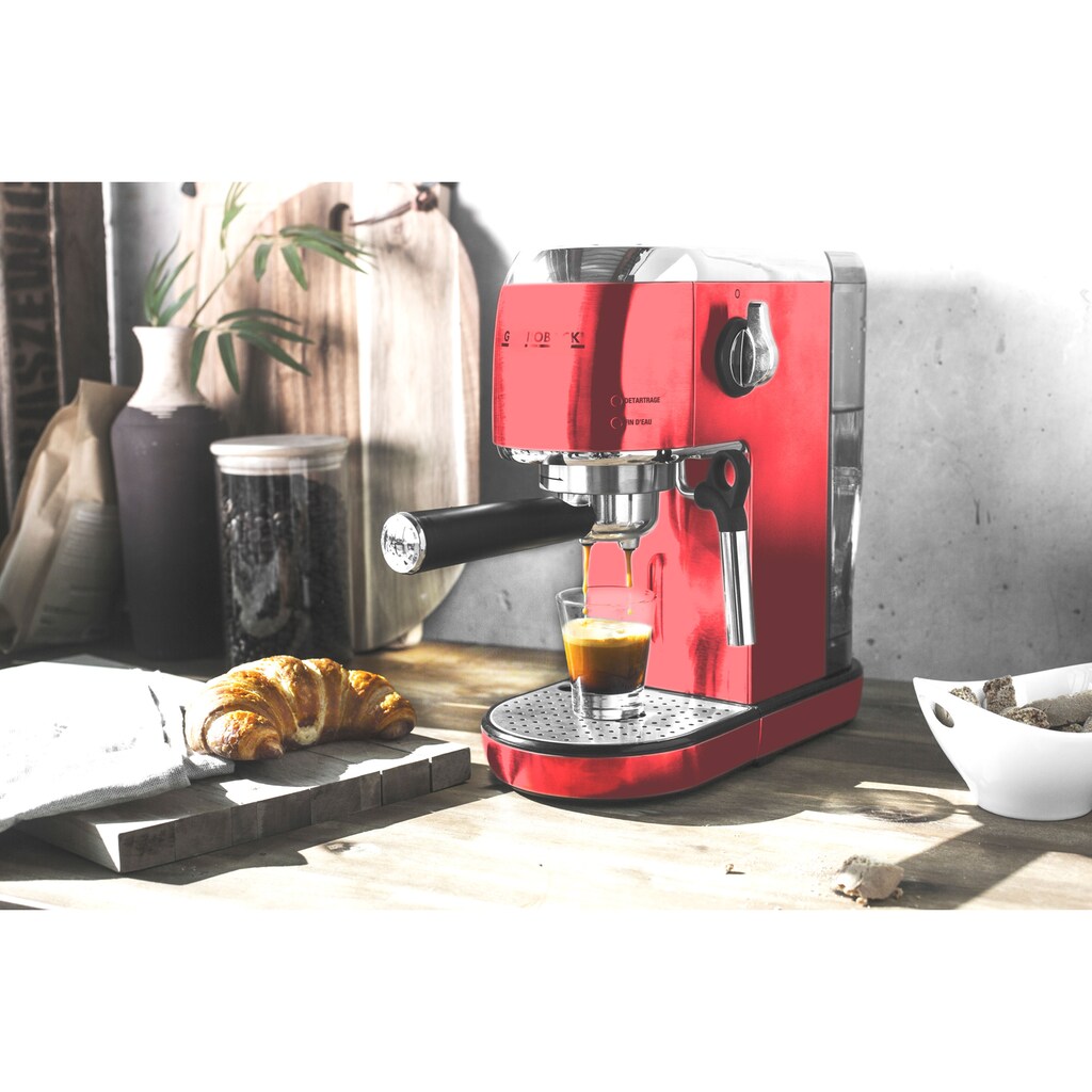 Gastroback Espressomaschine »42719 Design Espresso Piccolo rot«