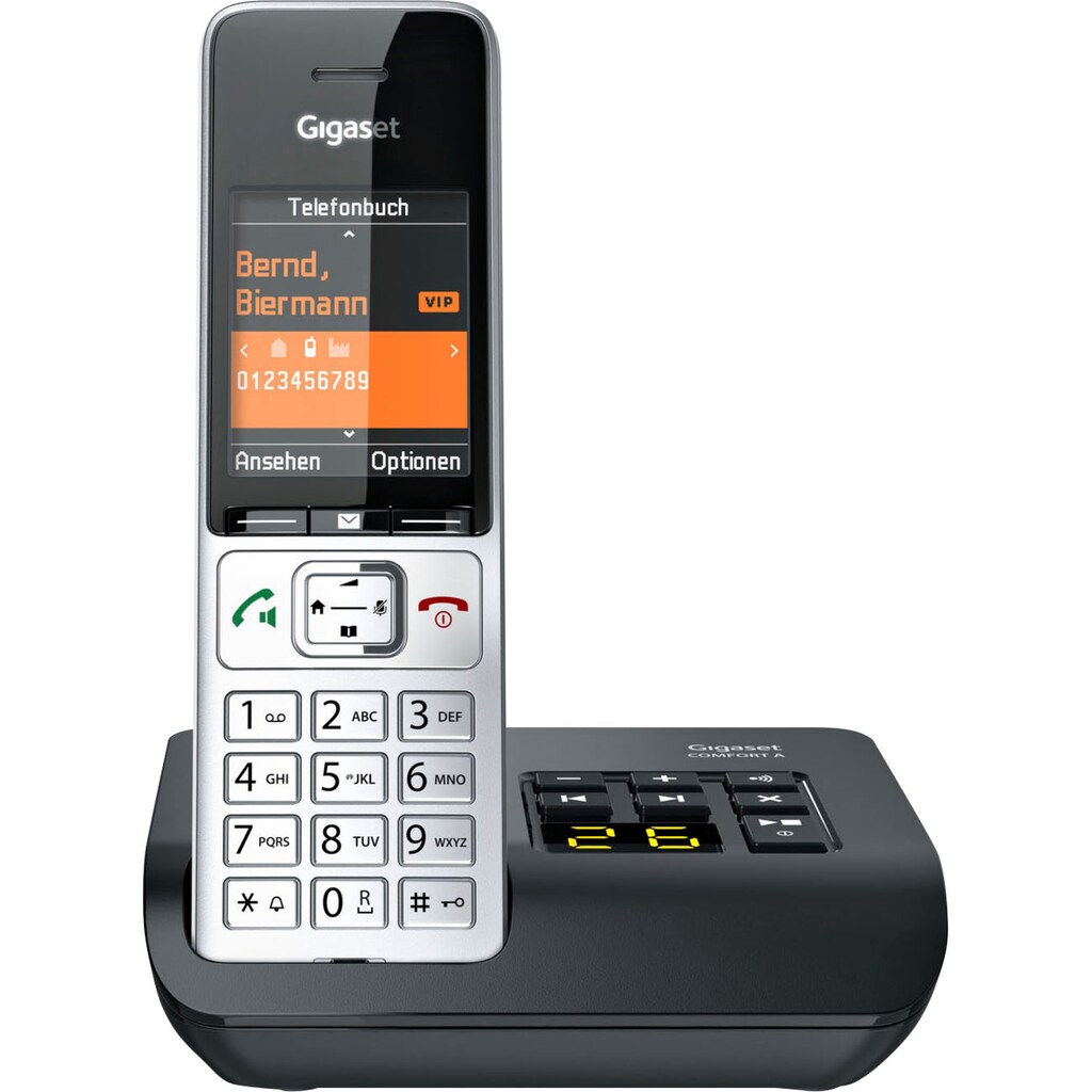 Gigaset Schnurloses DECT-Telefon »COMFORT 500A«, (Mobilteile: 1)