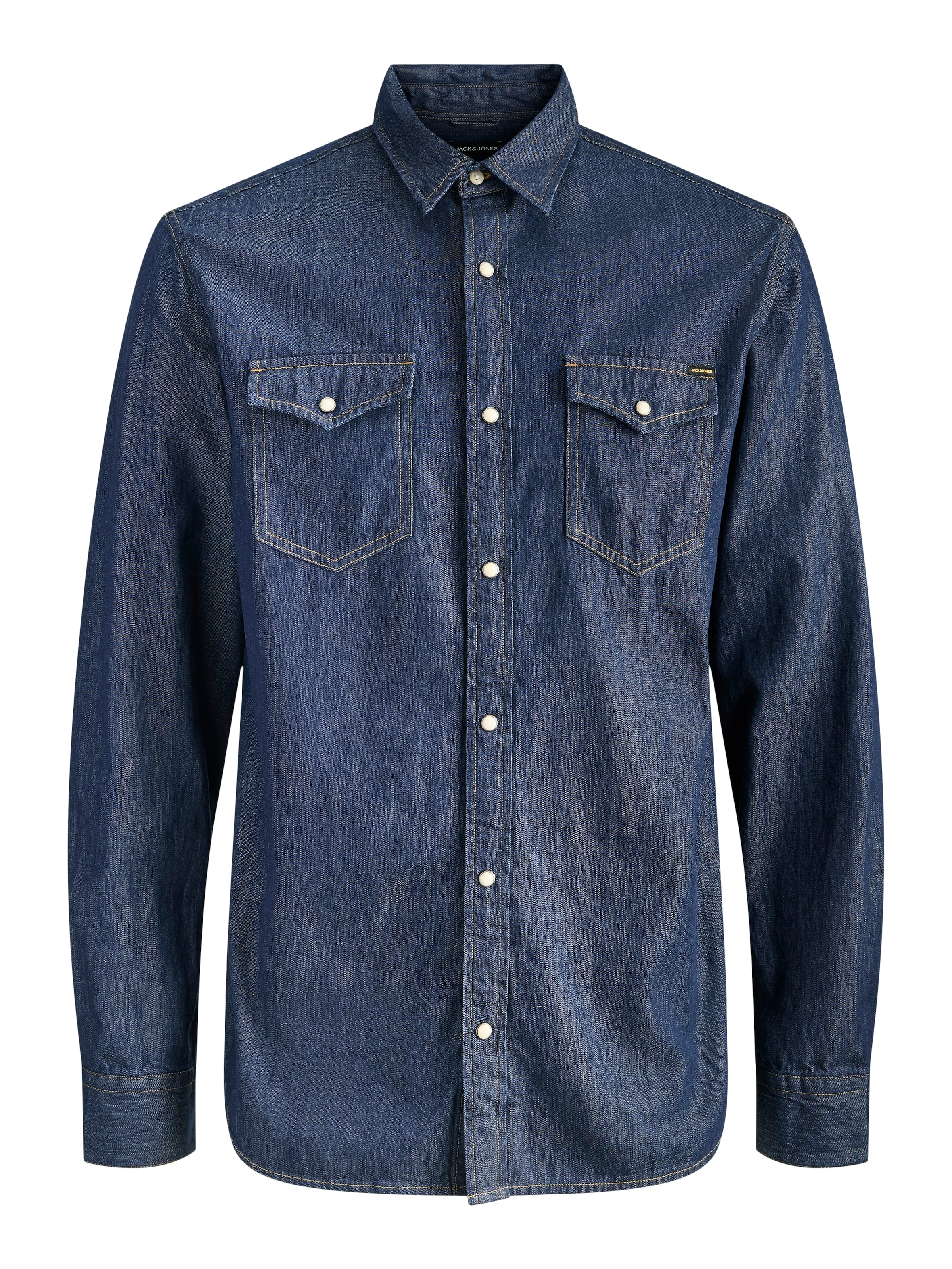 Jack & Jones Langarmhemd »JJESHERIDAN SHIRT L/S NOOS« mit angesetzter Brusttasche