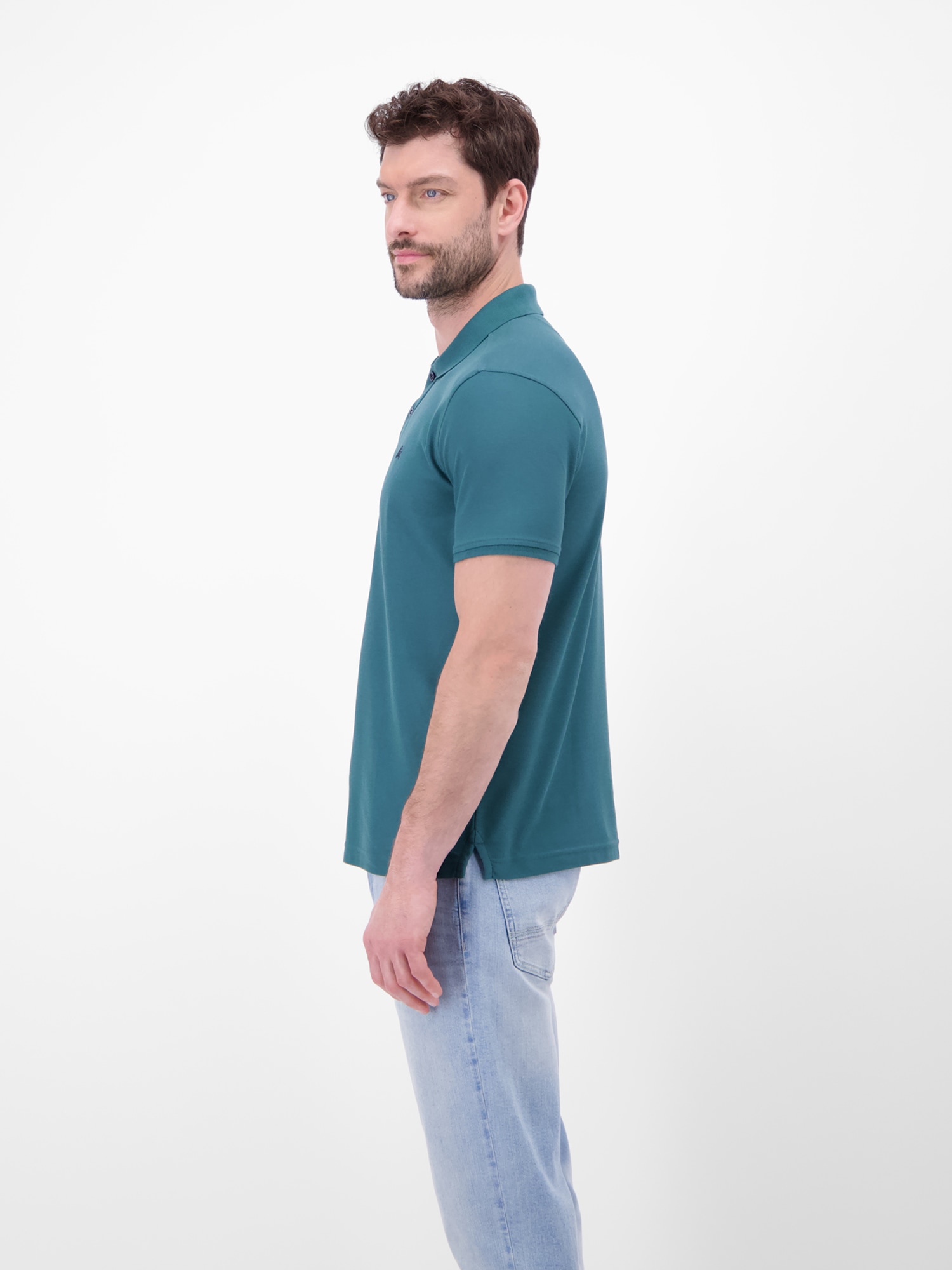 LERROS Poloshirt »COOL & DRY« mit Logo-Stickerei