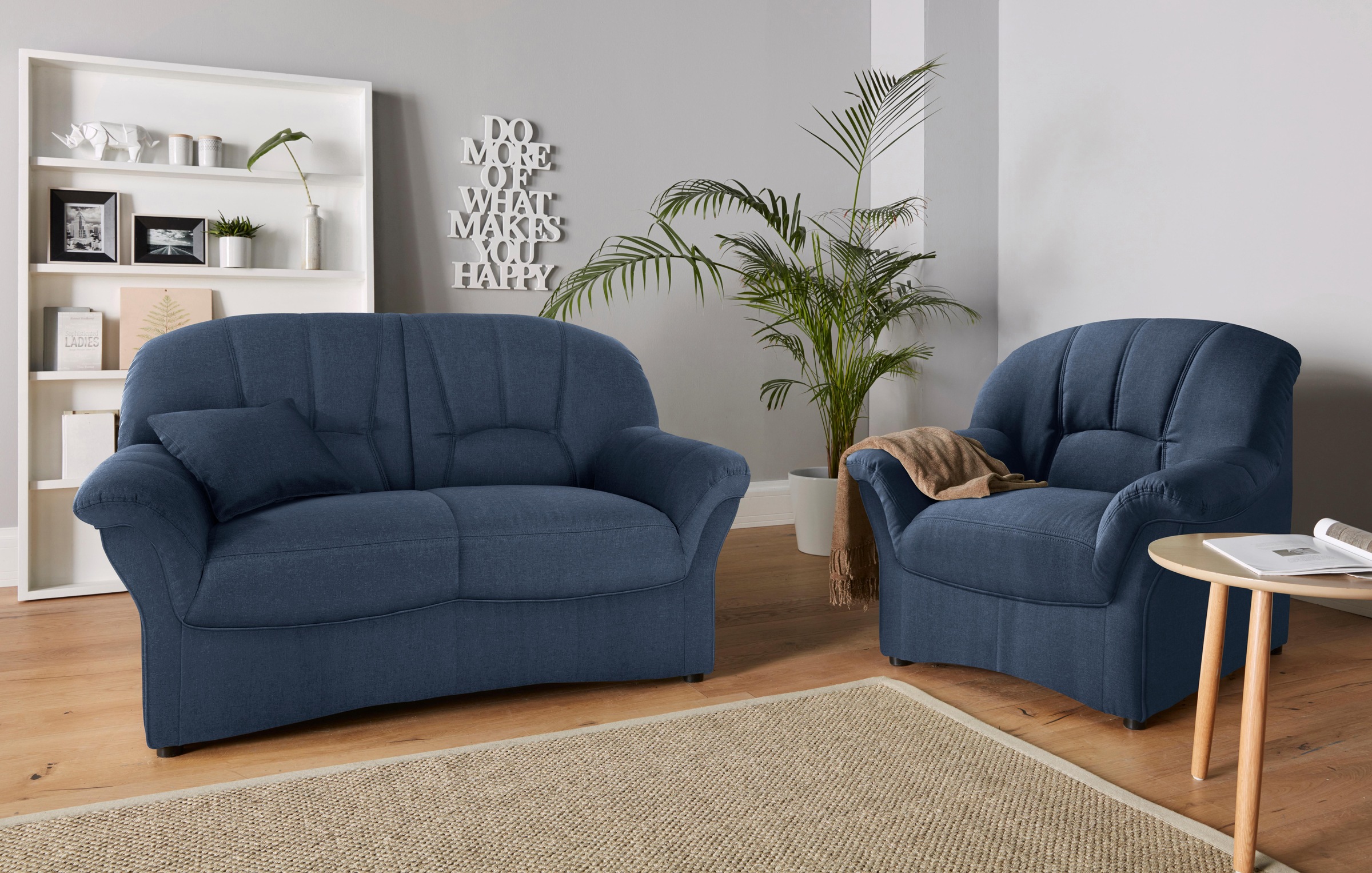 DOMO collection Sessel "Bahia zeitlos, elegant mit bequemen Armlehnen" inkl günstig online kaufen