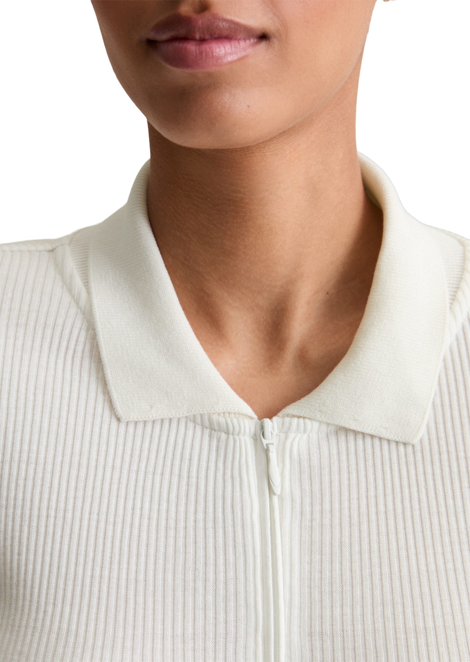 Marc O'Polo DENIM Langarm-Poloshirt »aus Organic Cotton-Stretch-Jersey«