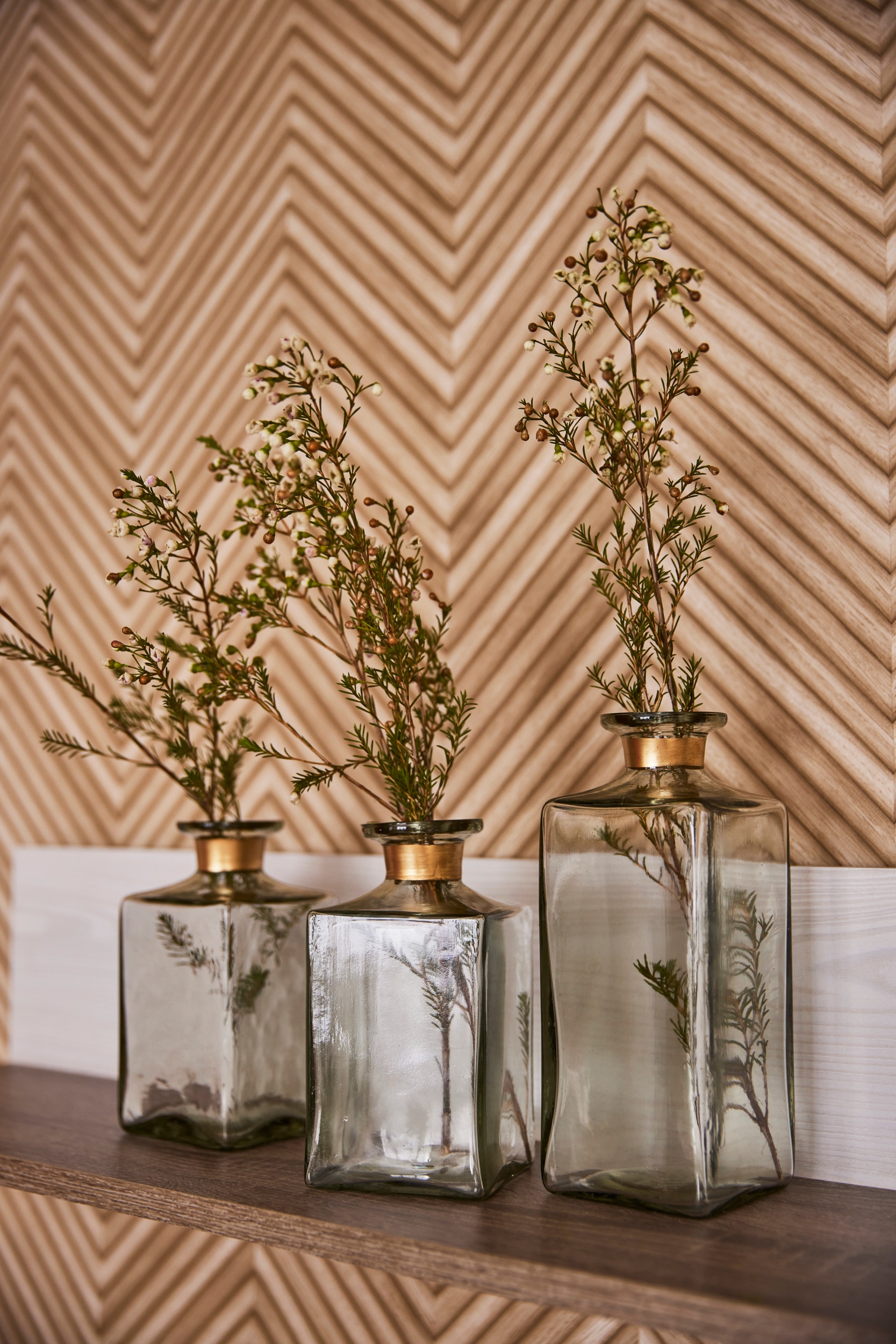 AM Design Dekovase »Klassische Glasvase in klarer Form«, für Blumen und Deko