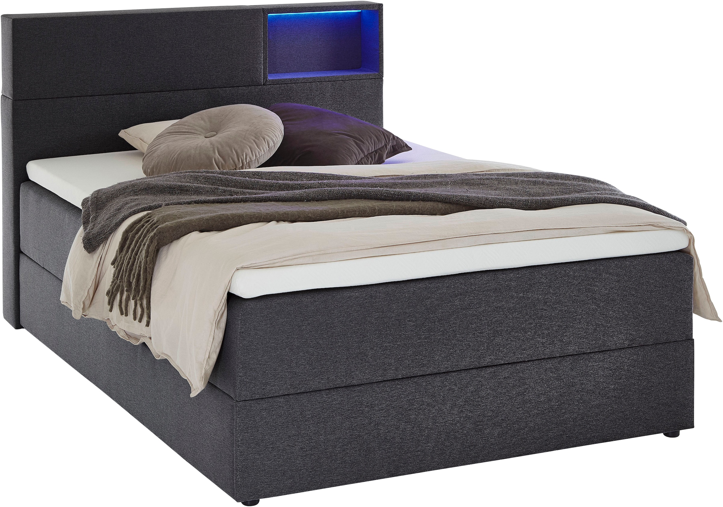 meise.möbel Boxspringbett, Boxspringbett, LED, Bonell günstig online kaufen