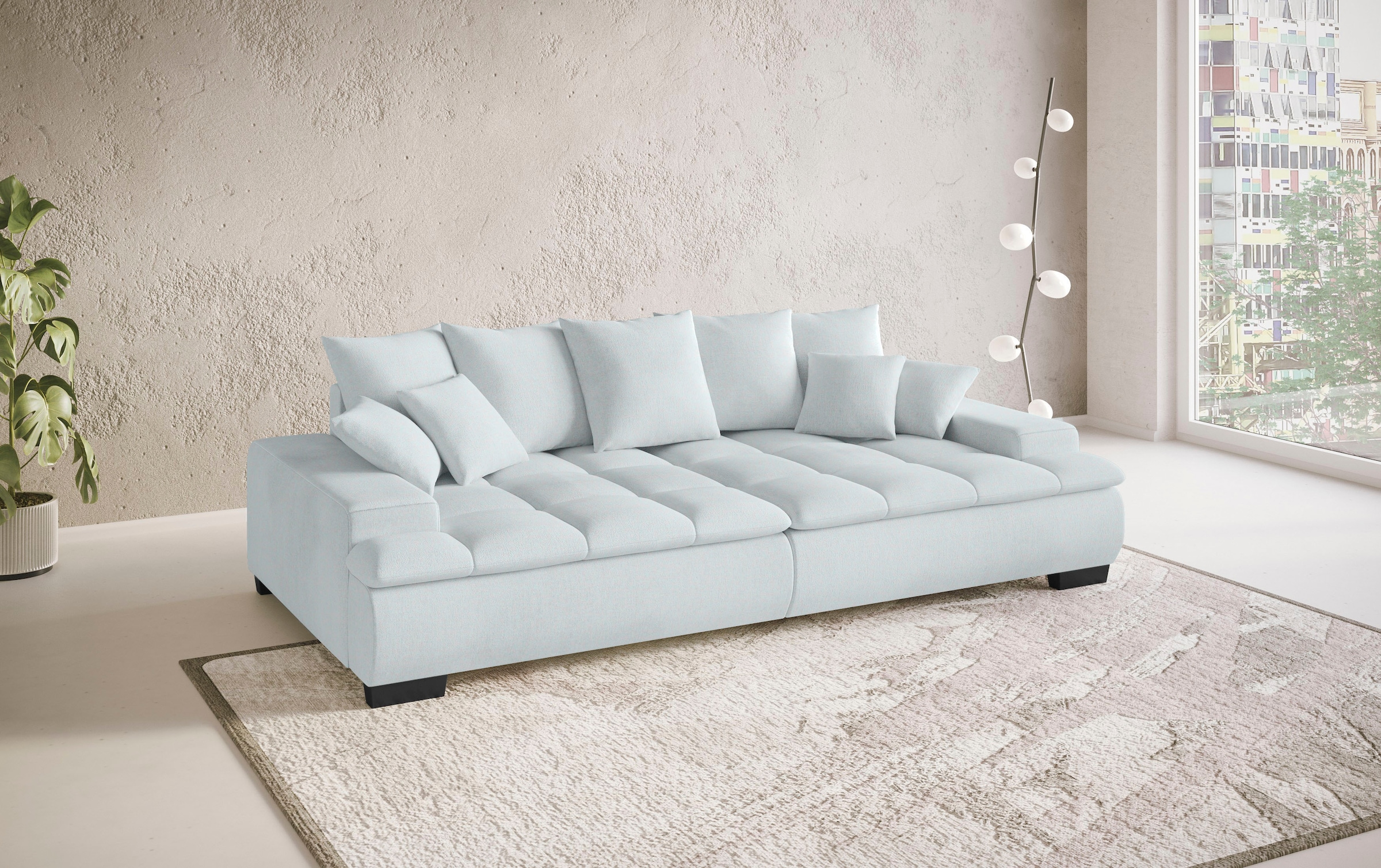 Mr. Couch Big-Sofa »Haiti II«, mit Kaltschaumpolsterung, bis 140 kg belastbar