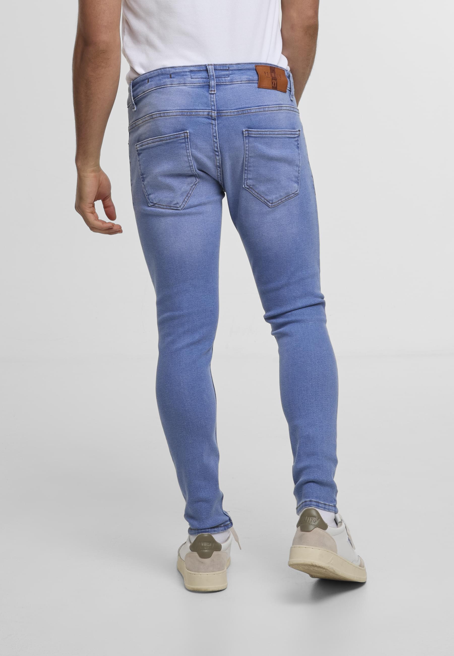 2Y Studios Bequeme Jeans »2Y Studios Herren 2Y Basic Cropped Skinny Fit Denim«