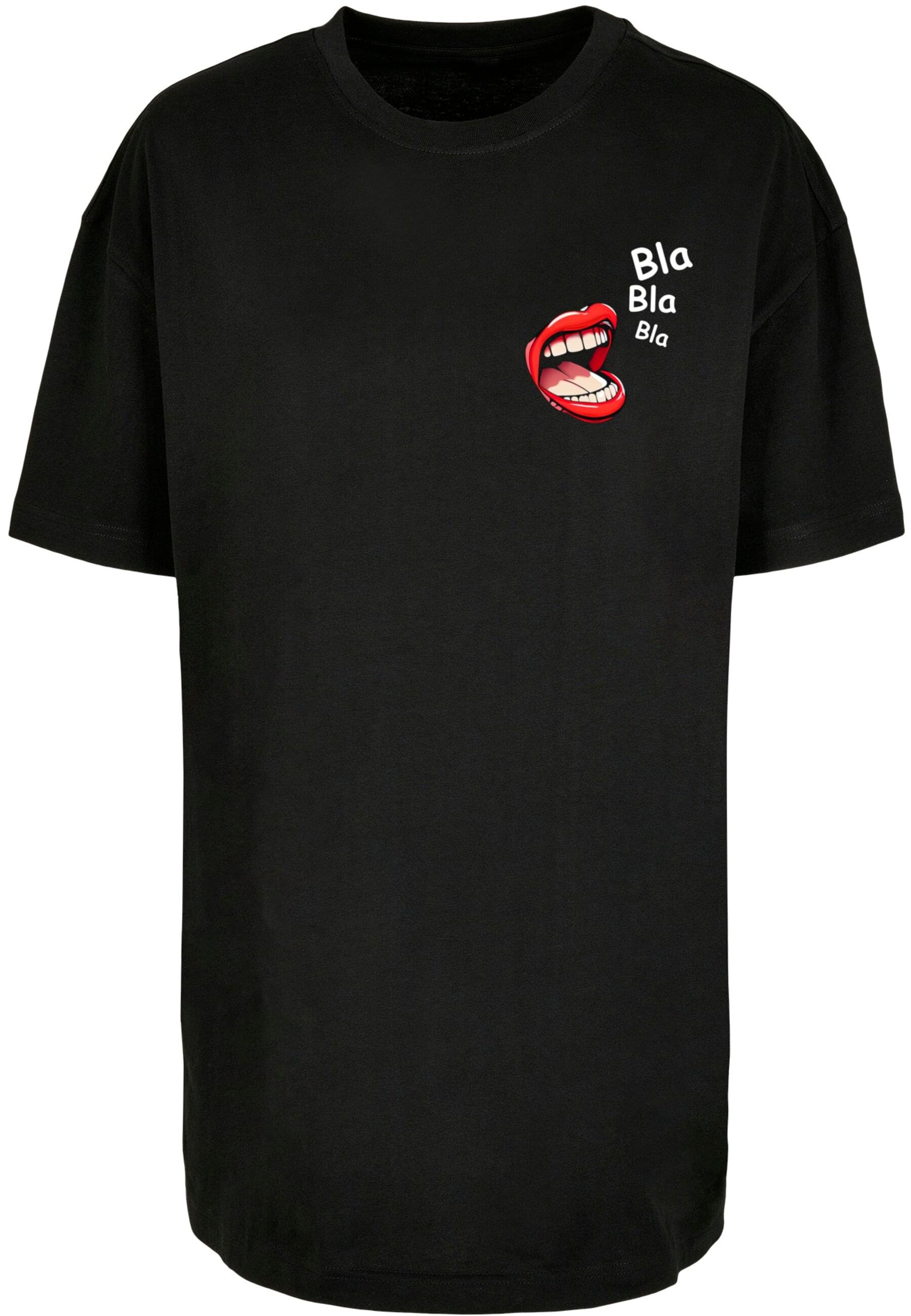 Merchcode T-Shirt "Merchcode Damen Ladies Bla Bla Bla ComicBoyfriend Tee" günstig online kaufen