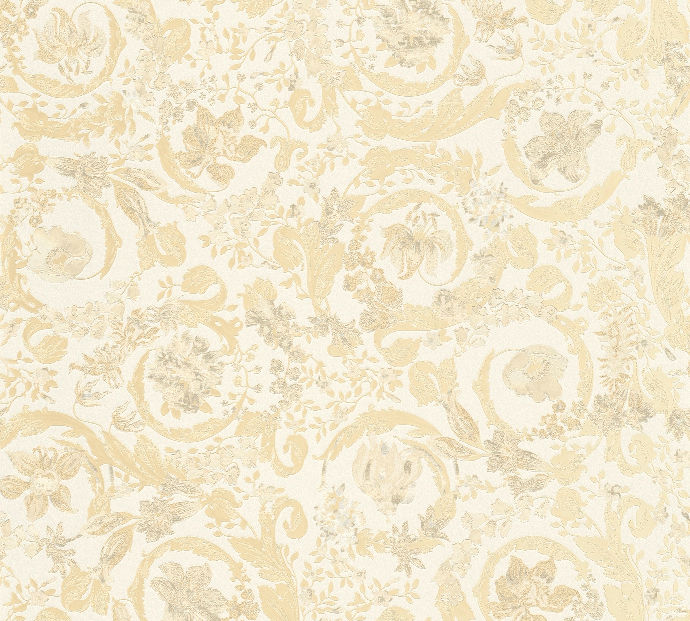 Versace Vliestapete »Wallpaper Versace 5 Floral«, leicht glänzend, Designertapete