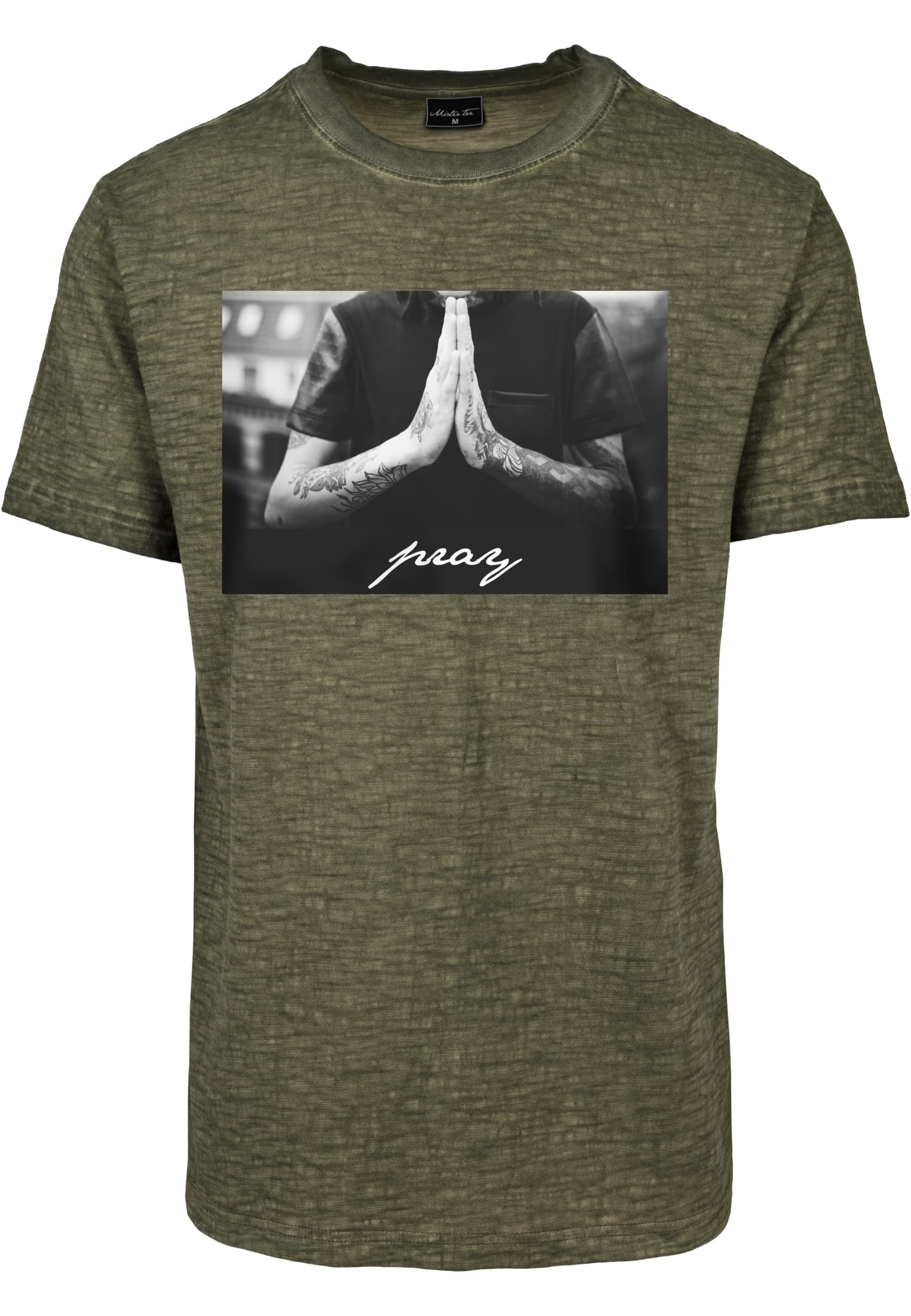 MisterTee T-Shirt "MisterTee Herren Pray Tee" 1 Stk. tlg. günstig online kaufen