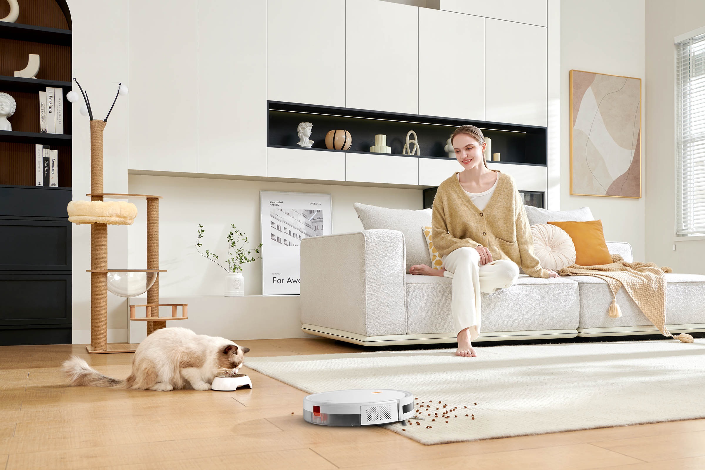 Xiaomi Wischroboter »Xiaomi Robot Vacuum E5 (weiß)«, Intelligente Wegplanung