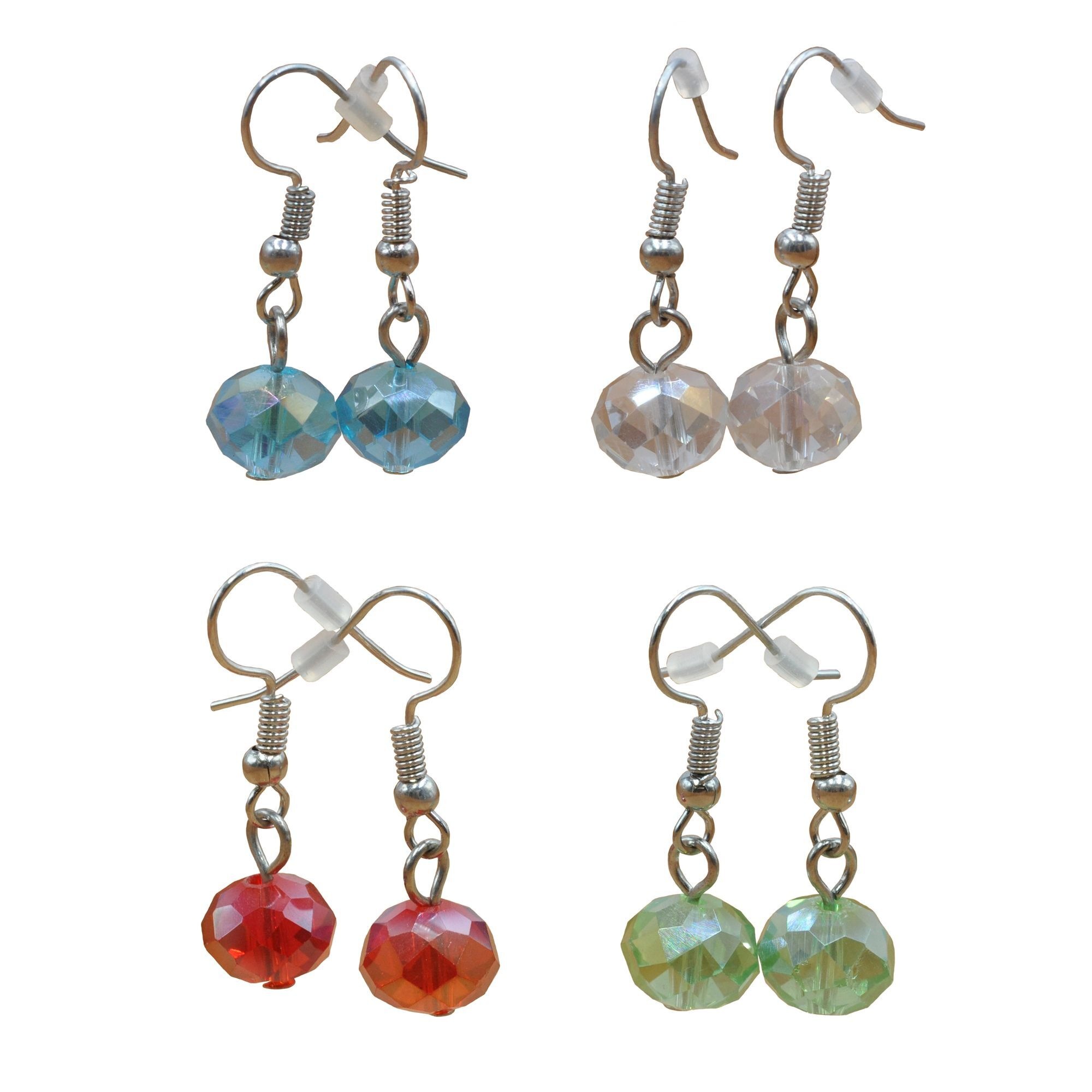 Steuer Schmuckset »Glänzend 52 Glasstein mehrfarbig« ()