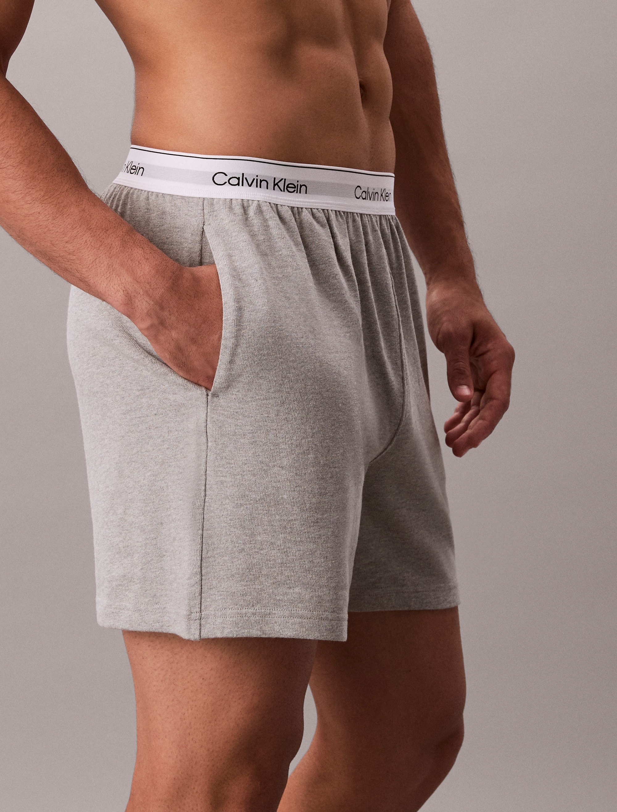 Calvin Klein Underwear Schlafshorts »SLEEP SHORT«, Mit elastischem Bund