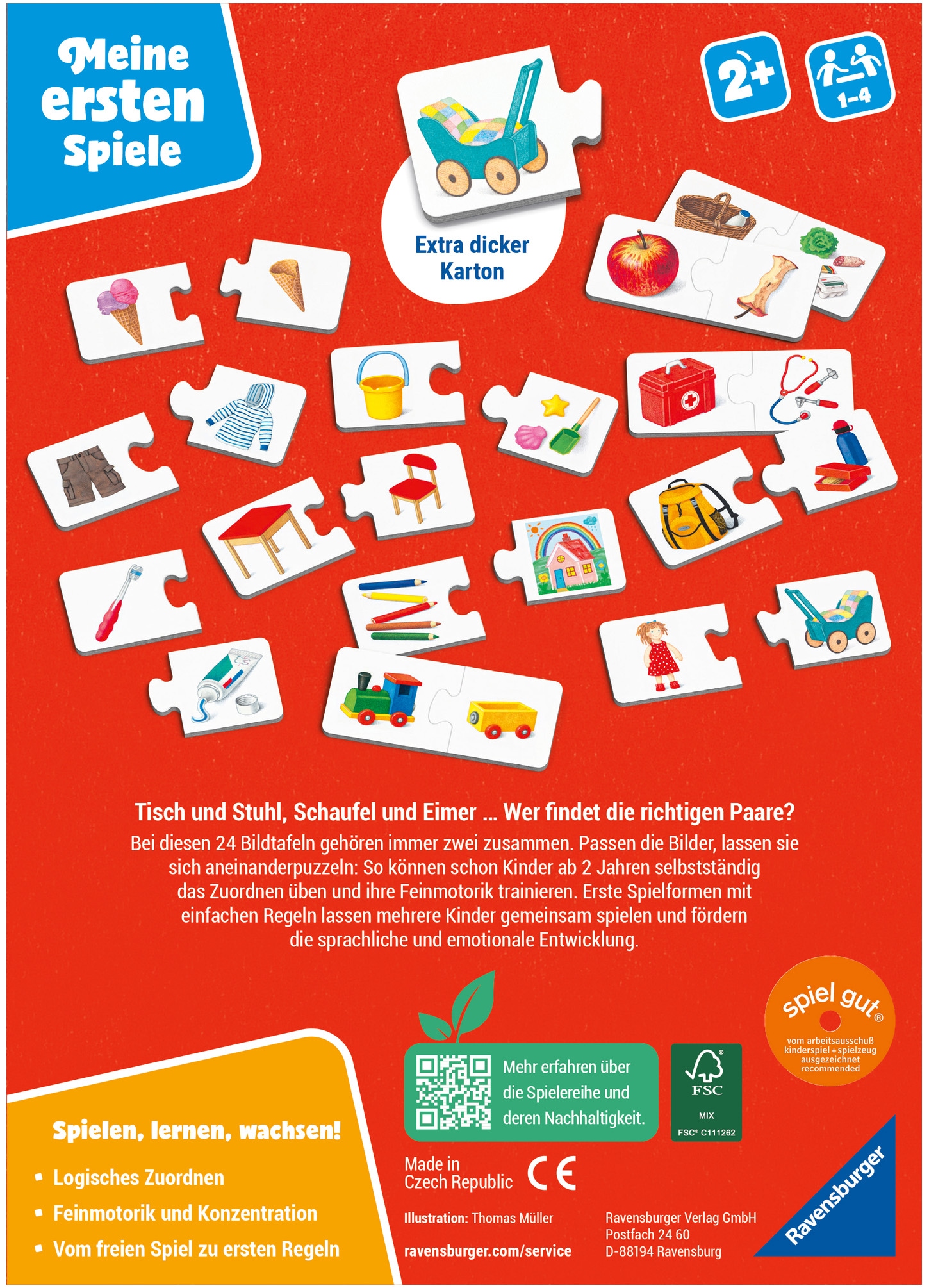 Ravensburger Spiel »Was passt zusammen?« Made in Europe