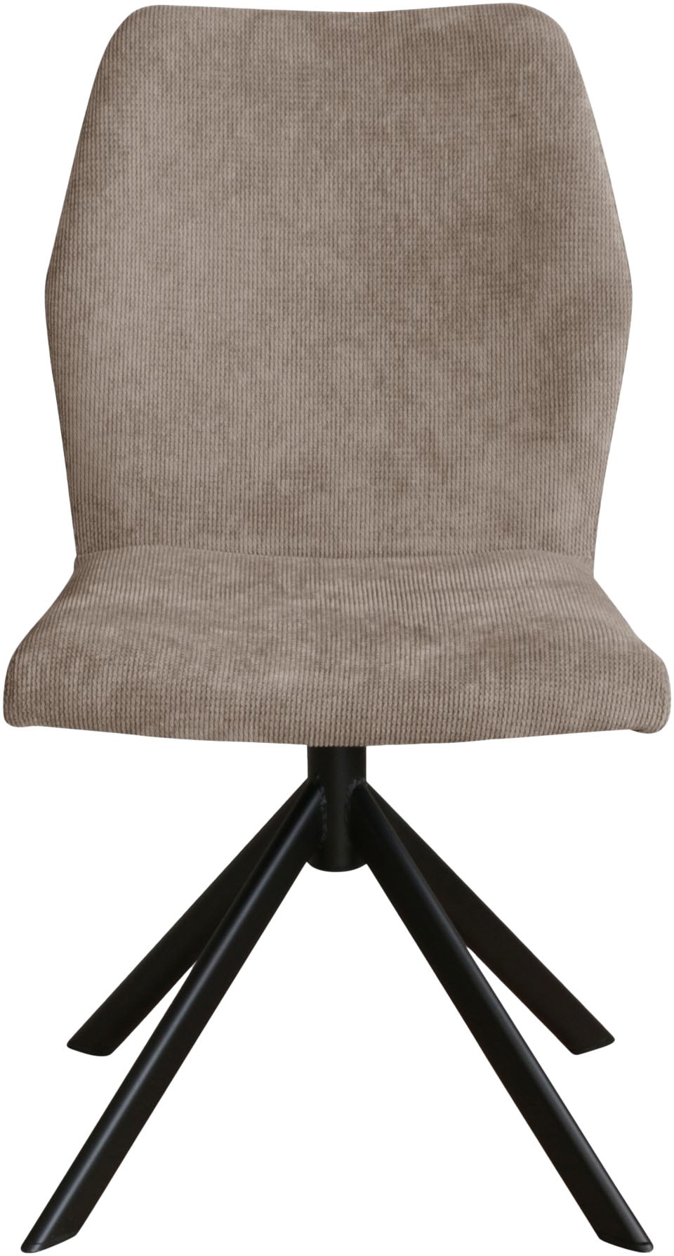 Home affaire Schalenstuhl »Hacienda«, (Set), 2 St., Cord, Metallgestell