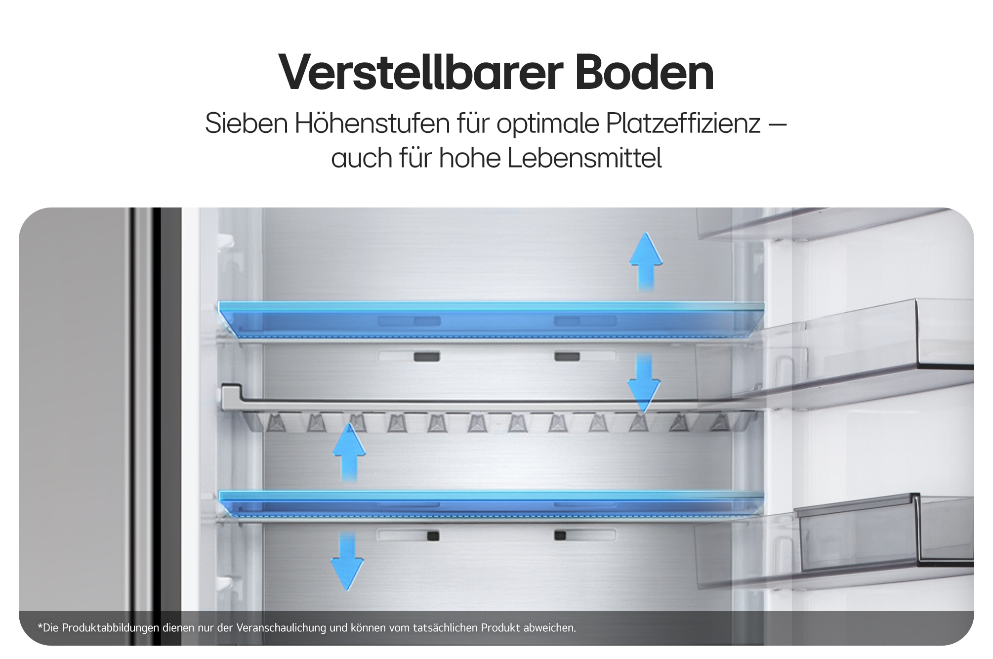 LG Kühl-/Gefrierkombination Serie 7 »GBBS716AEV« 186 cm hoch 59,7 cm breit Vollintegrierbarer Kühlschrank dank frontaler Luftzufuhr und Abluft