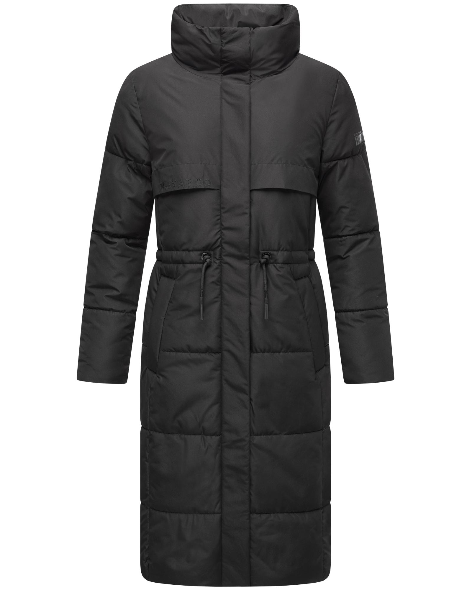 Navahoo Wintermantel "Der Wahnsinn 14", Damen Steppmantel aus recyceltem Polyester