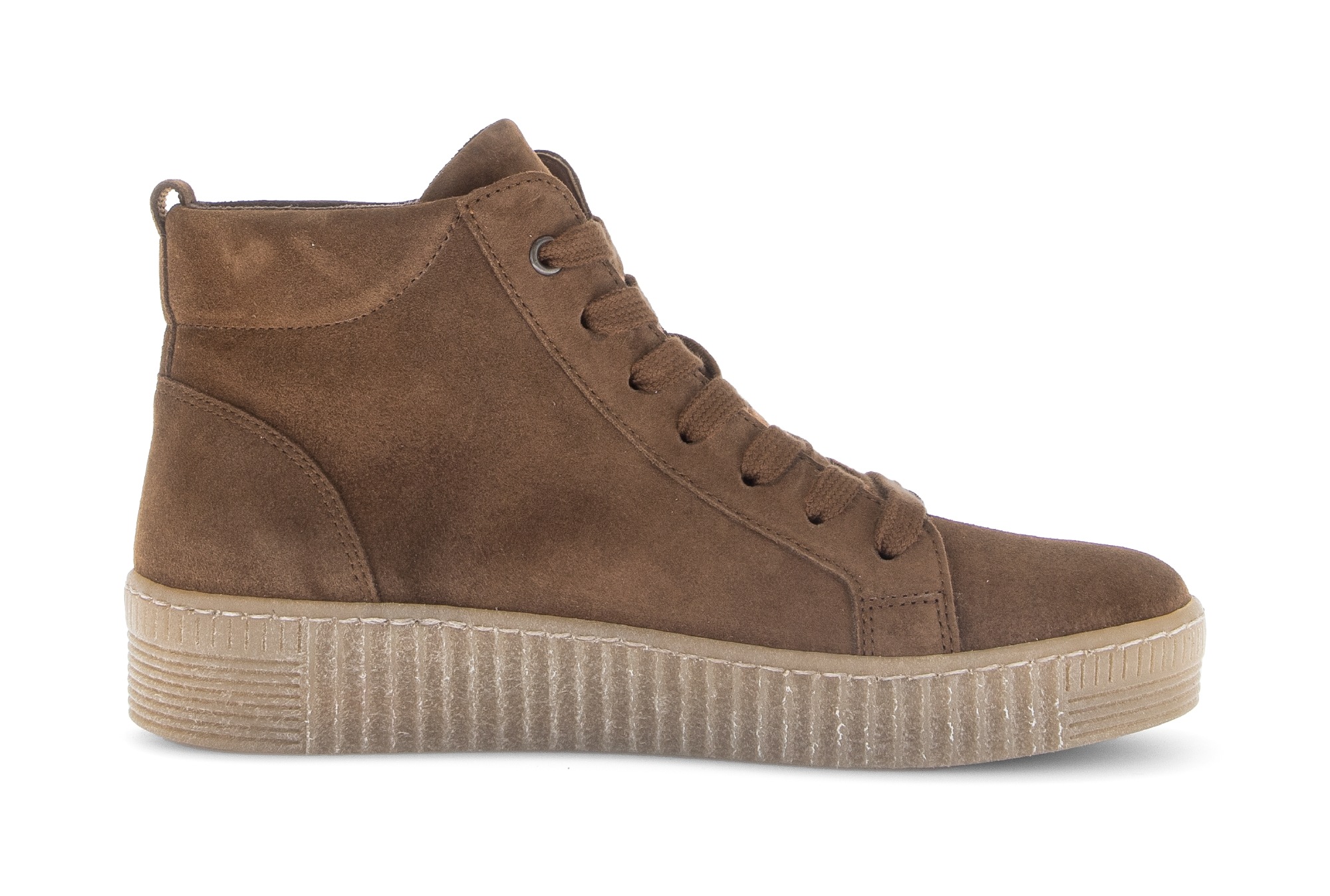 Gabor Sneakerboots, Plateau, Stiefelette, Schnürboots mit Ziernähten günstig online kaufen