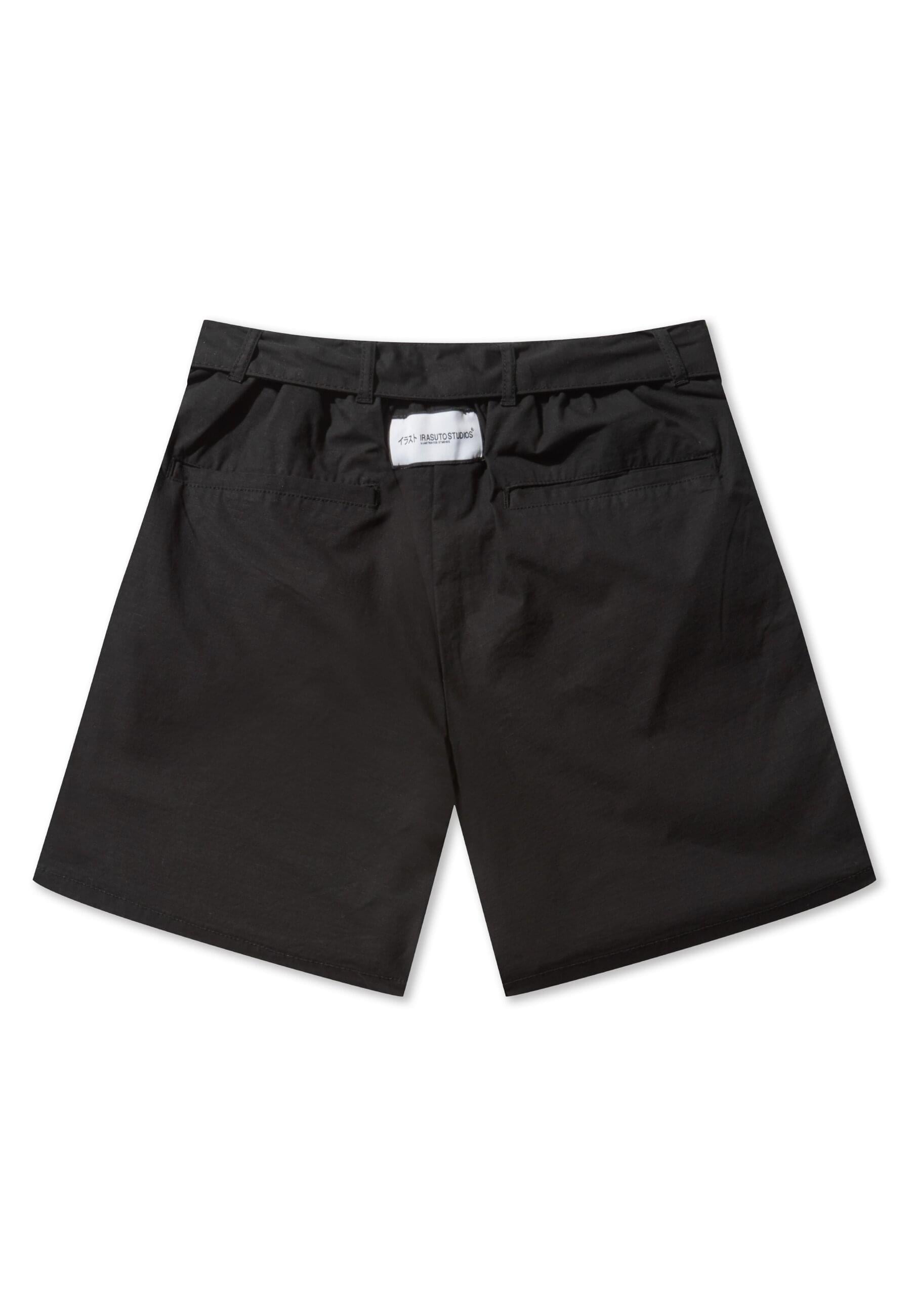 Irasuto Studios Cargoshorts »Irasuto Studios RIP STOP PLEATED SHORTS«, (1 tlg.)
