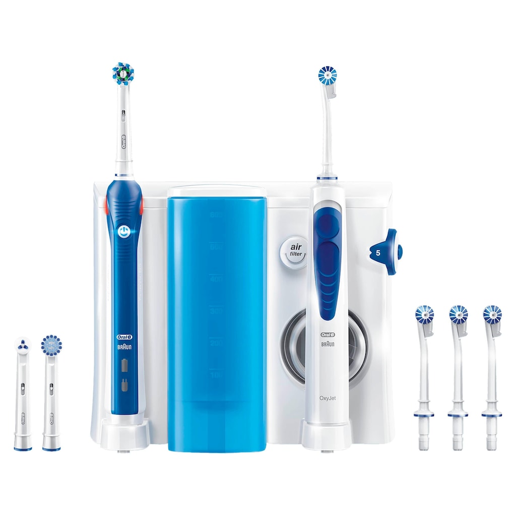 Oral-B Mundpflegecenter »OxyJet + PRO 2000«, (Set)