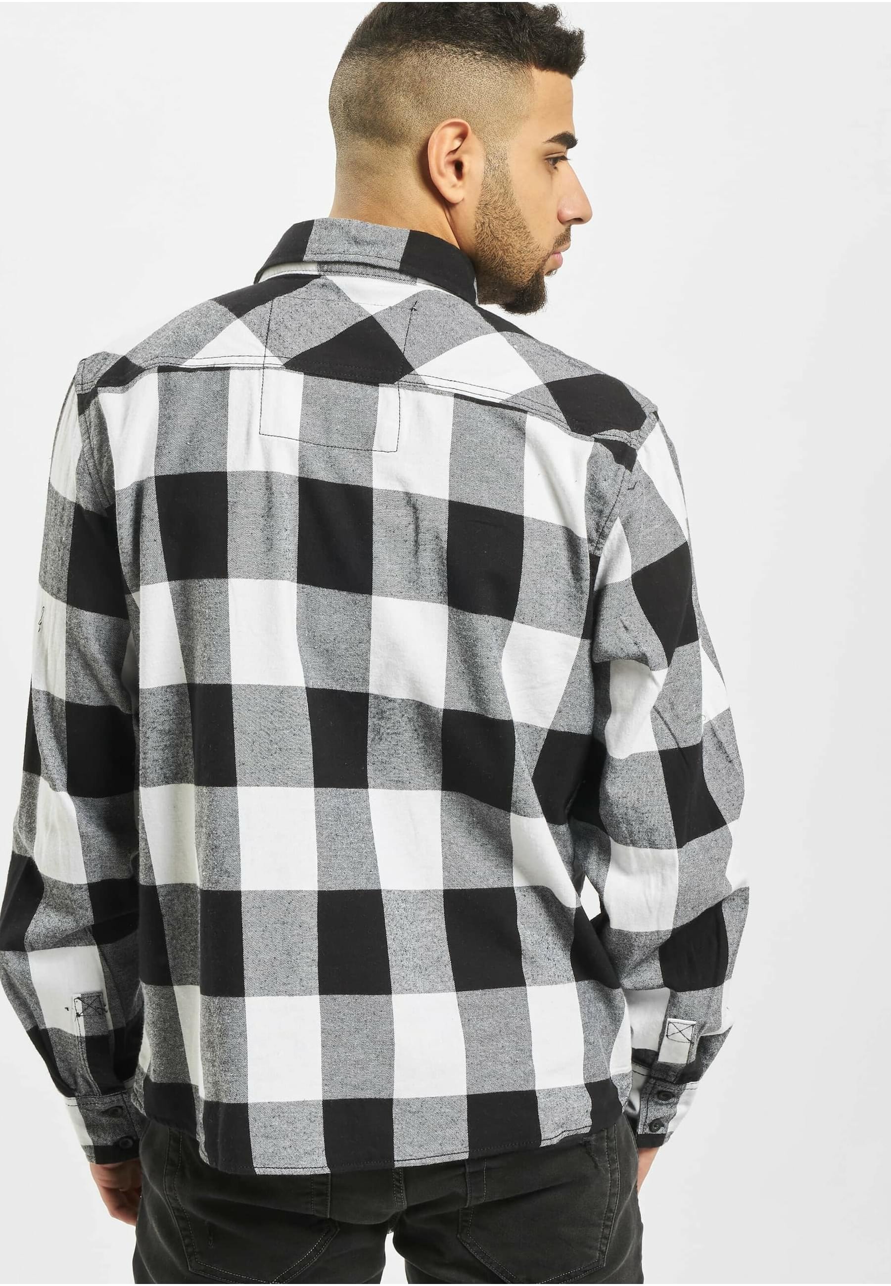 Brandit Langarmhemd »Brandit Herren Checked Shirt«, (1 tlg.)