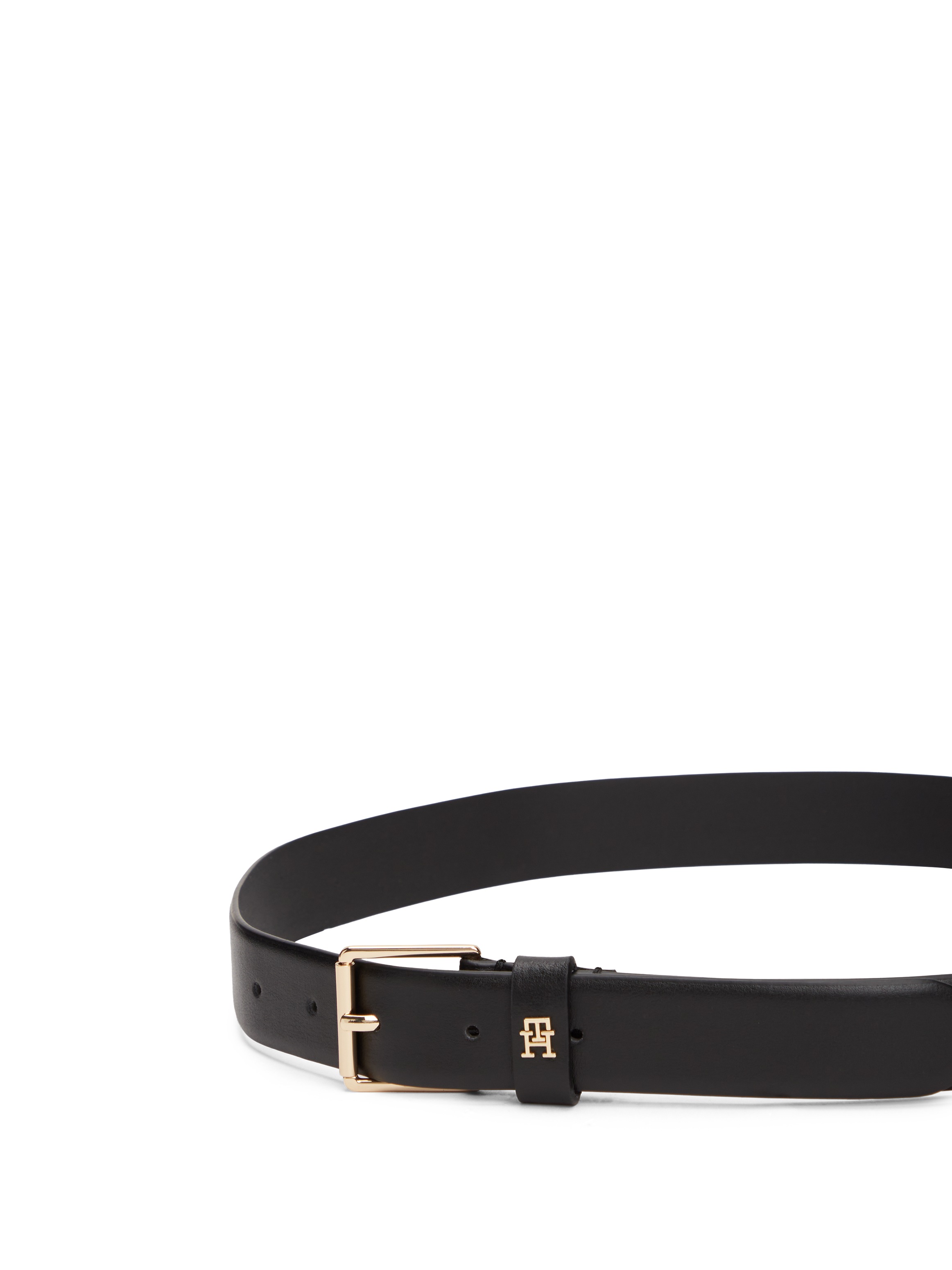 Thumbnail - Tommy Hilfiger Ledergürtel "TH SQUARE 3 cm breit" mit quadratischer Schnalle, Breite: 3cm